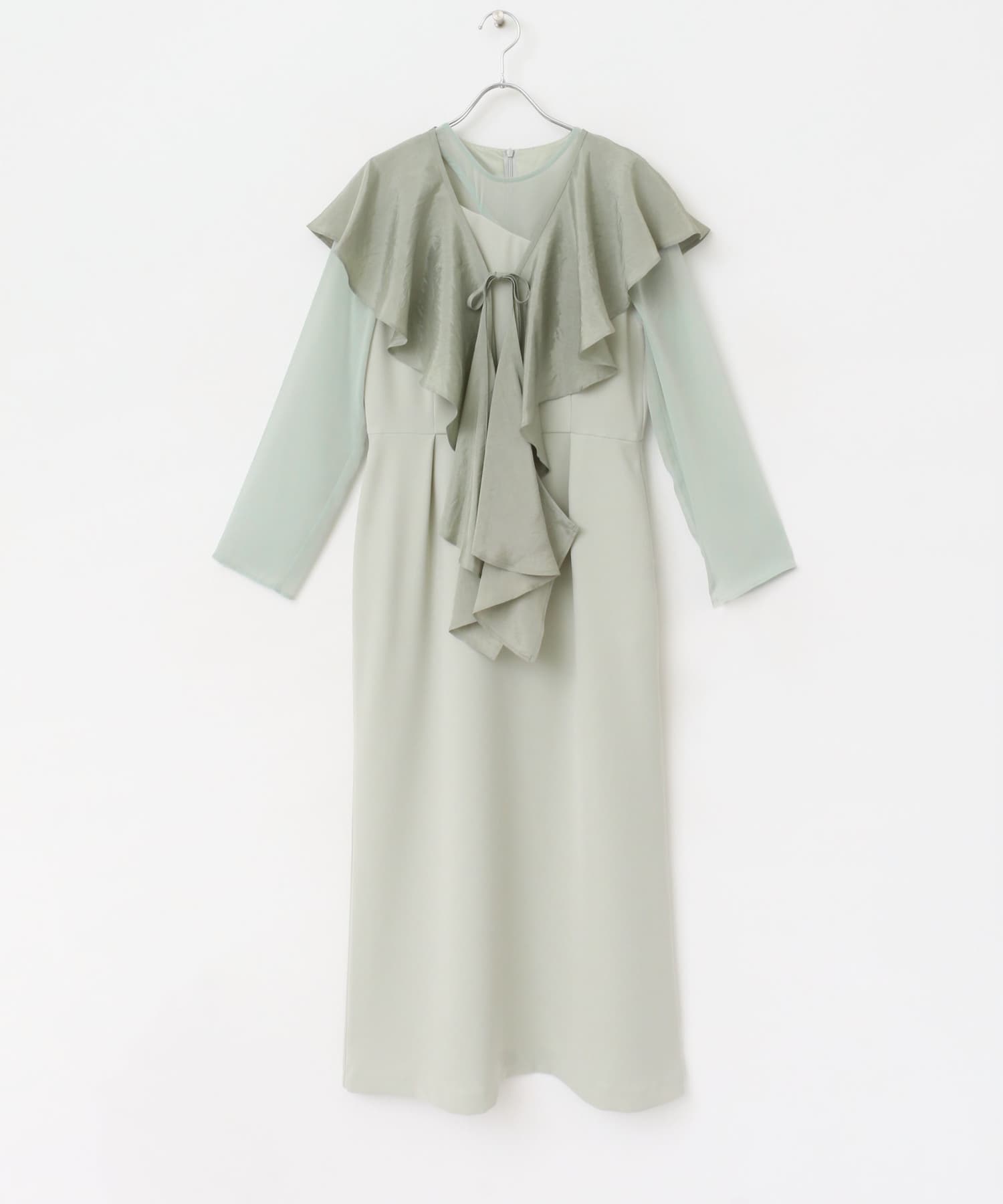 kaene　セットショール5way切り替えドレス mint 38