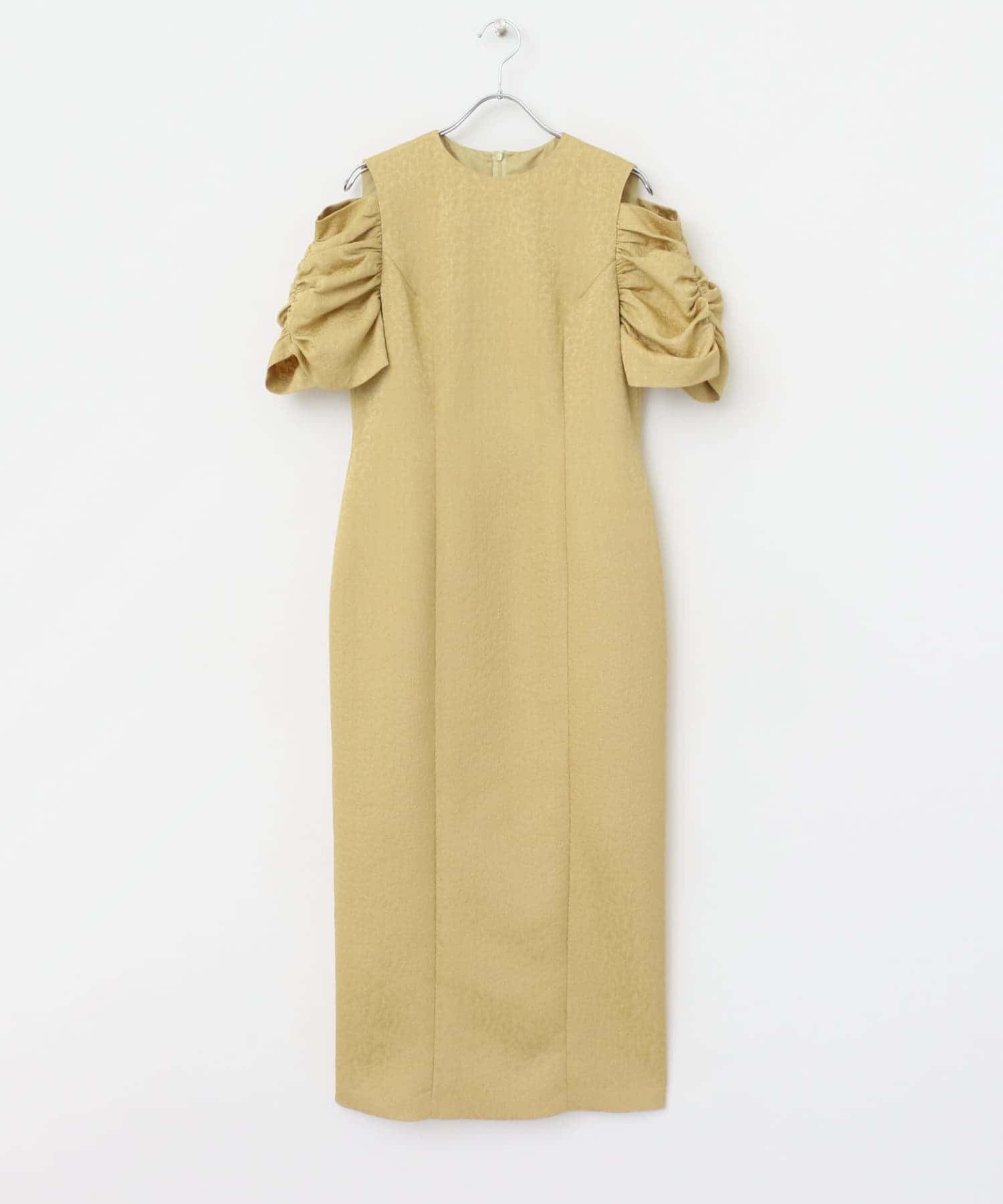 kaene　ショルダーデザインドレス