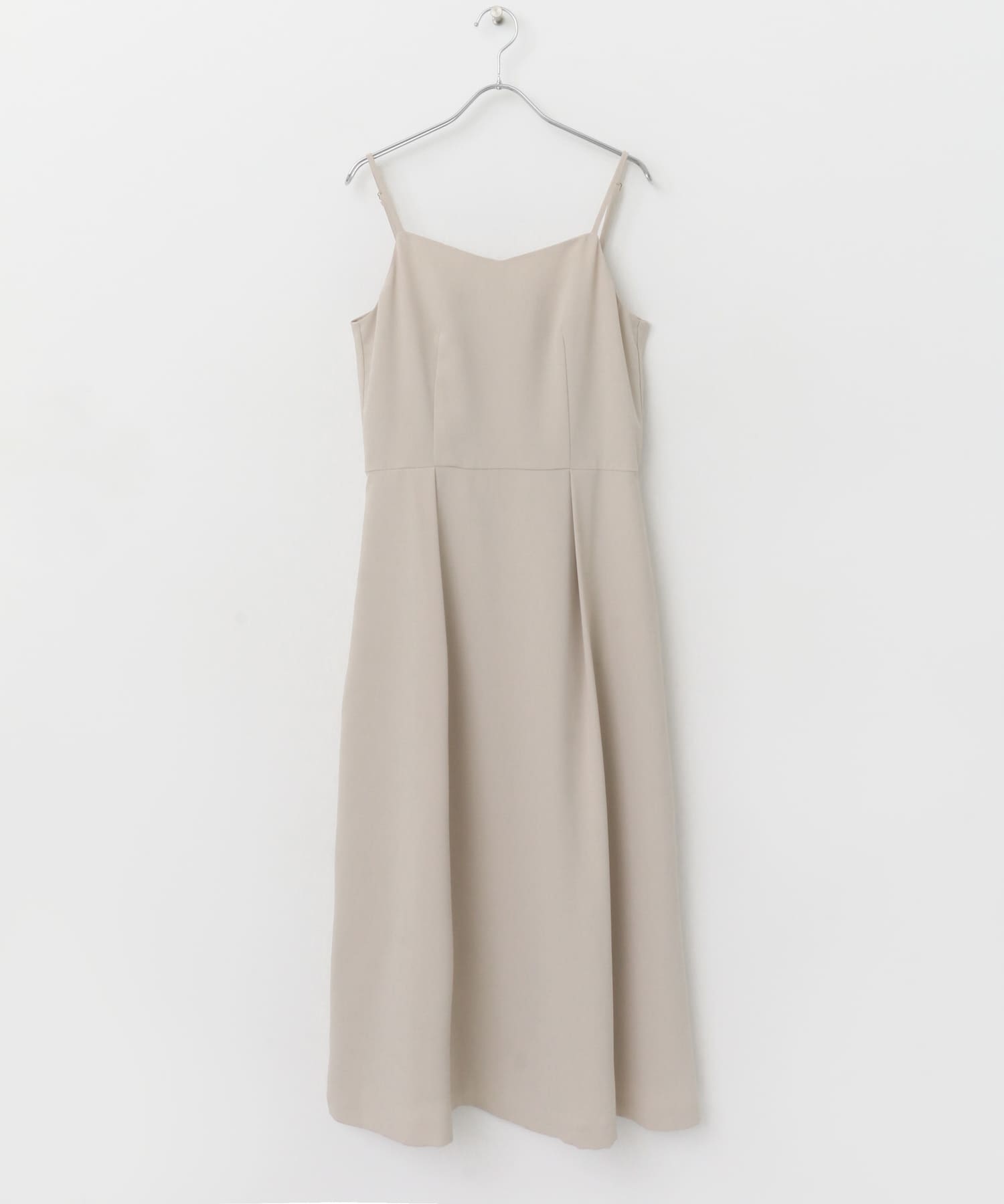 『別注』kaene×ROSSO　スパンコールブラウスセットドレス beige 38