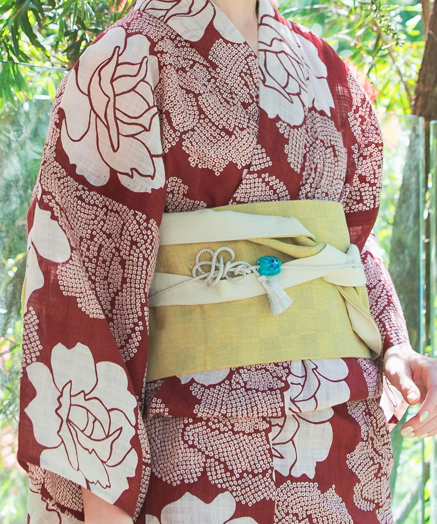 専用　洒落袋帯　春の花　つくし　たんぽぽ 洒落袋帯 春の花 つくし たんぽぽ