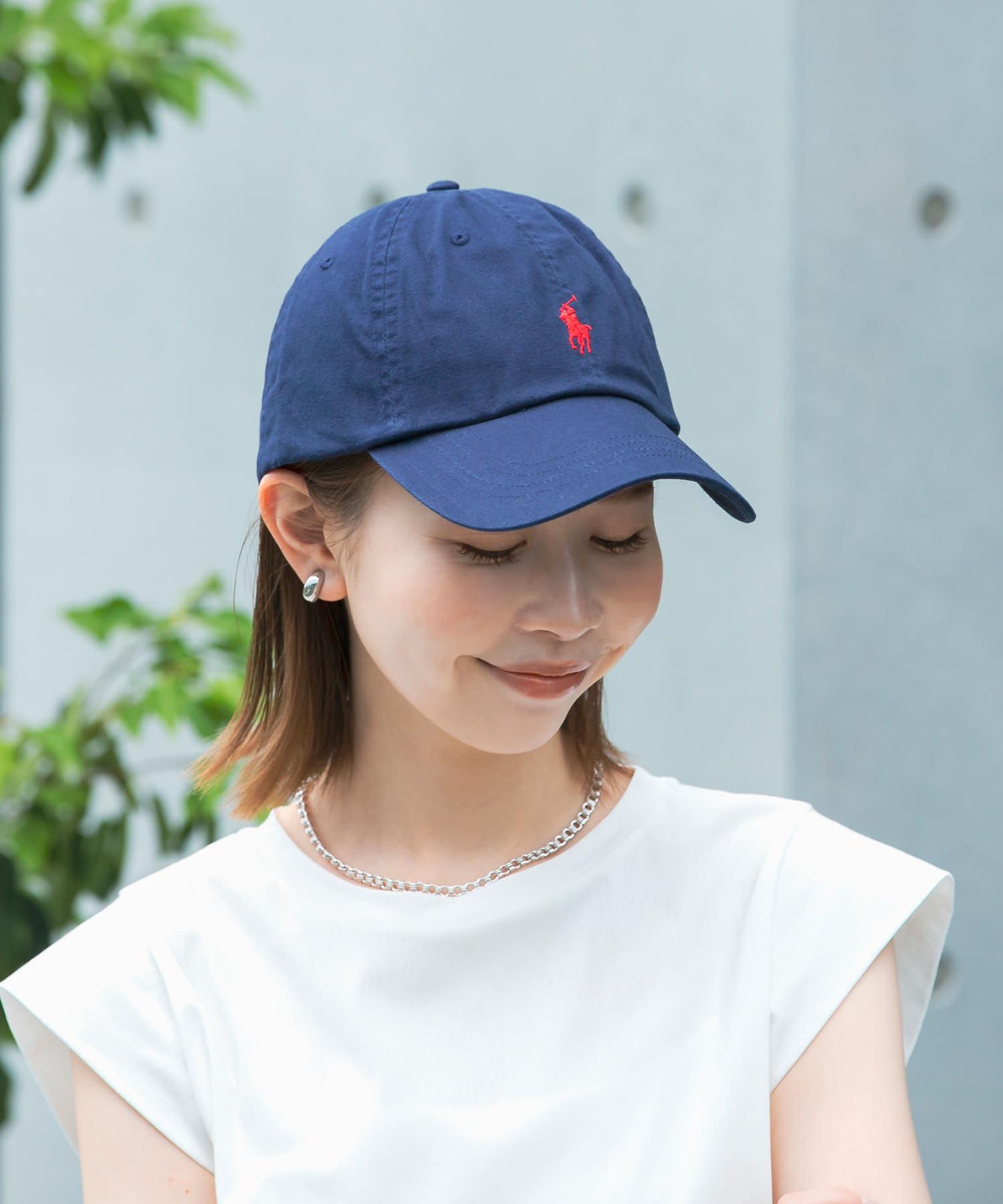 POLO RALPH LAUREN　ラルフローレン SPORT CAP-HAT NAVY one