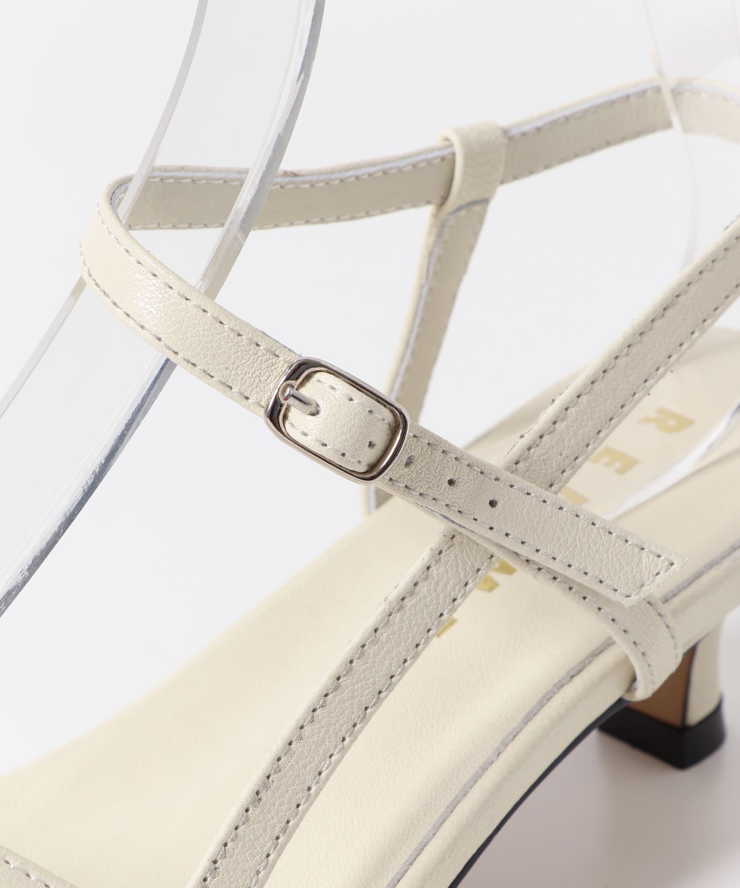 REMME　ナローストラップサンダル NATURAL 36