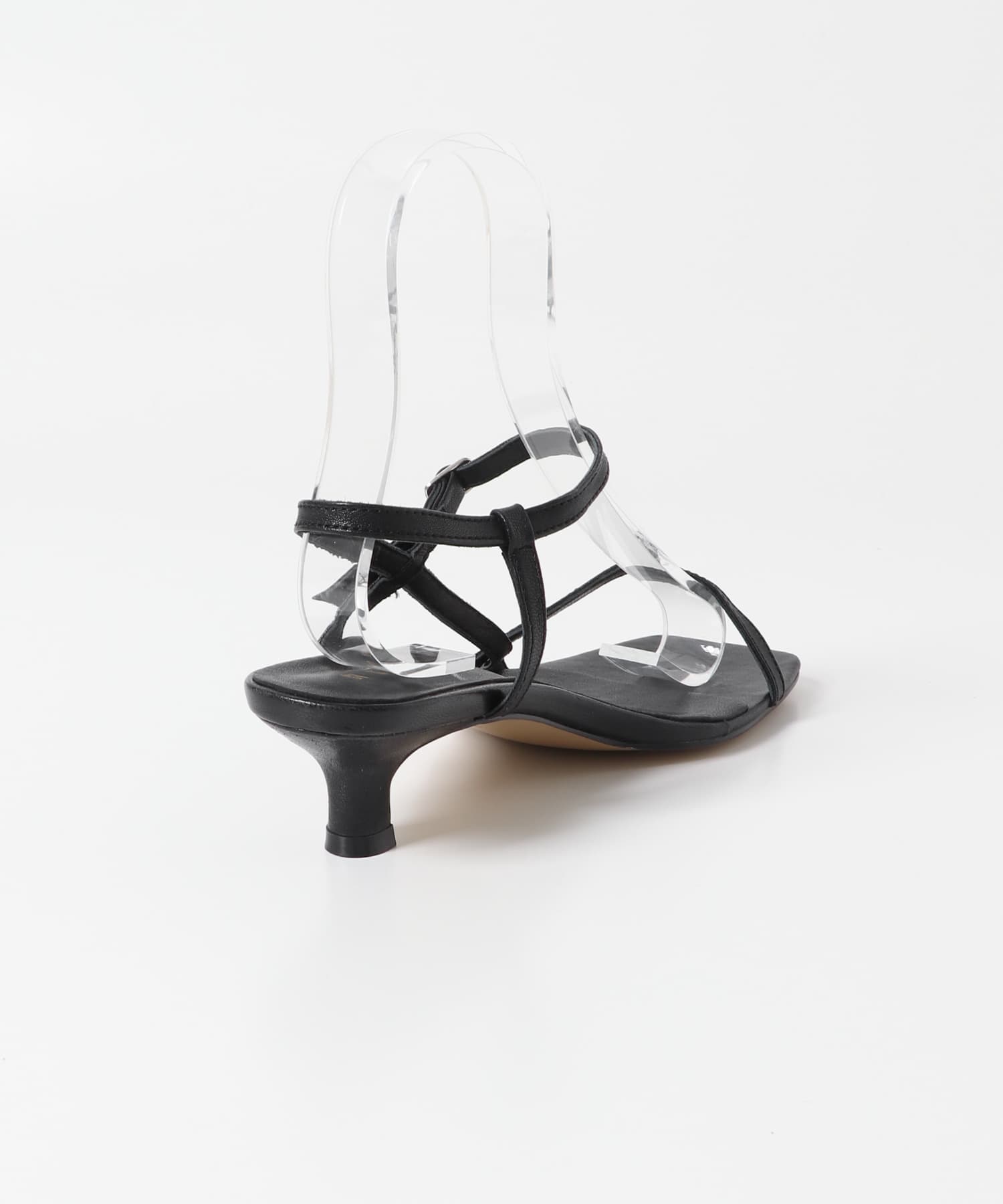 REMME　ナローストラップサンダル NEGRO 36