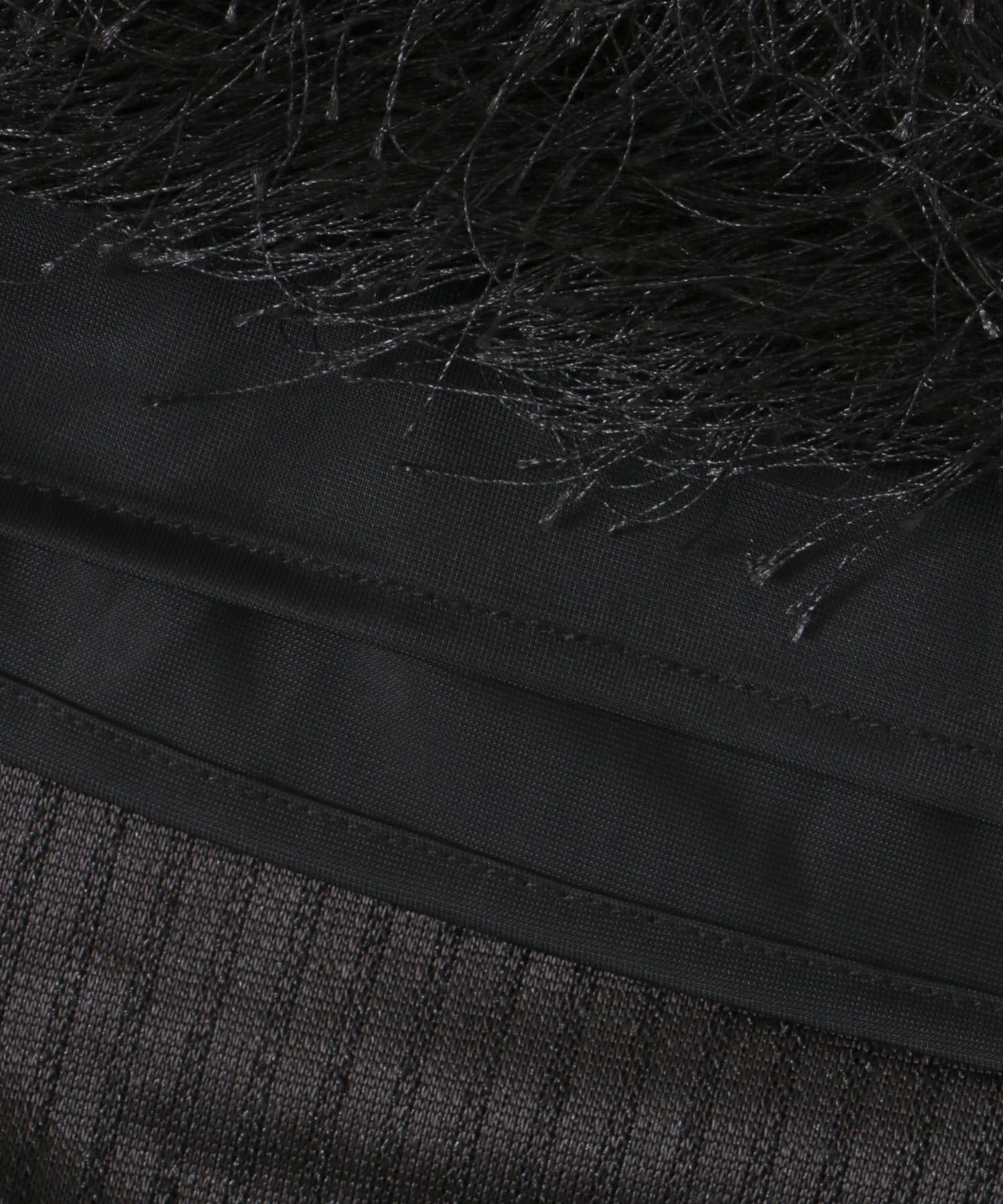 ELENDEEK　FRINGE STRAIGHT SKIRT BLK 2