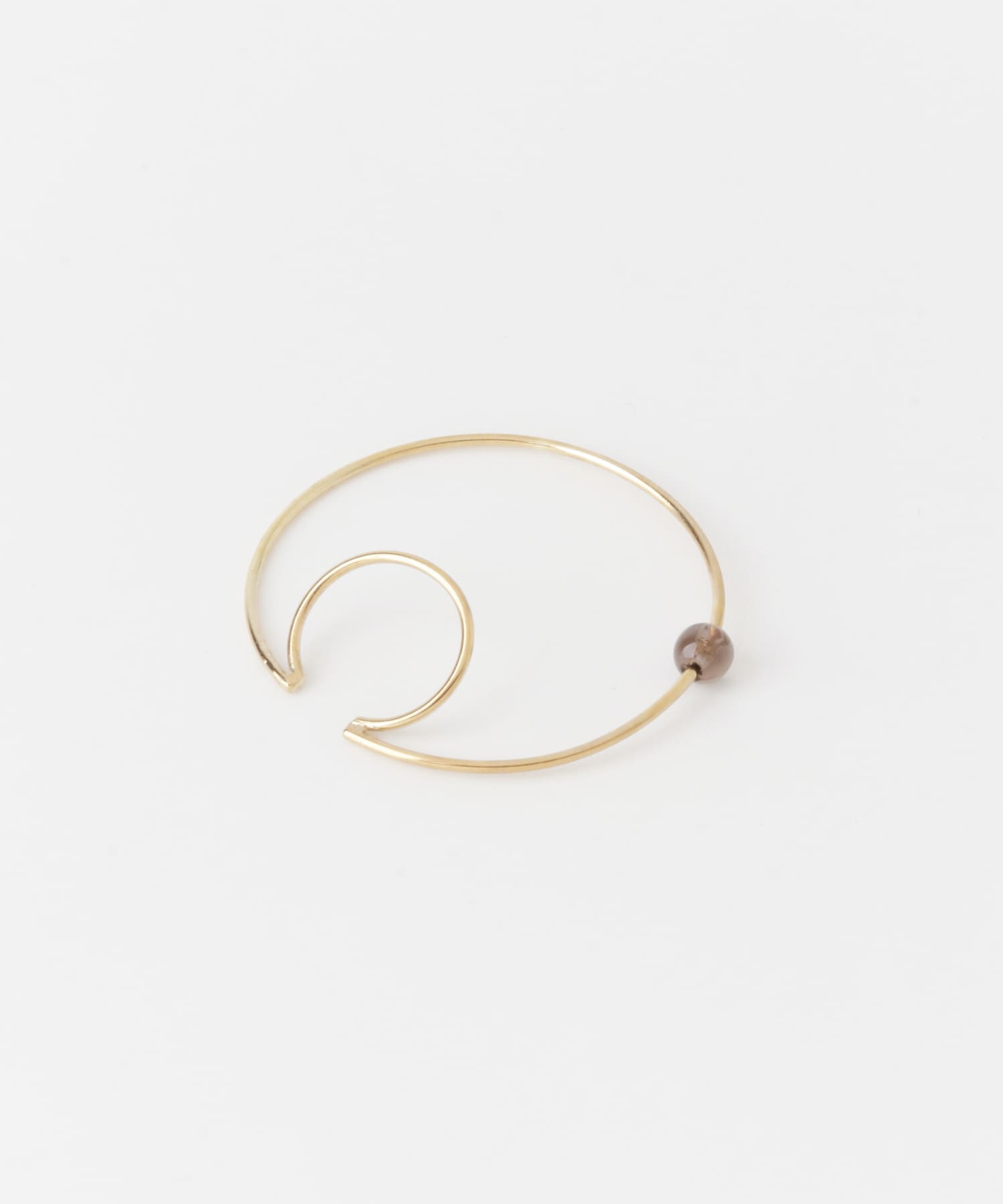 Favorible　W line earcuff S/quartz FREE