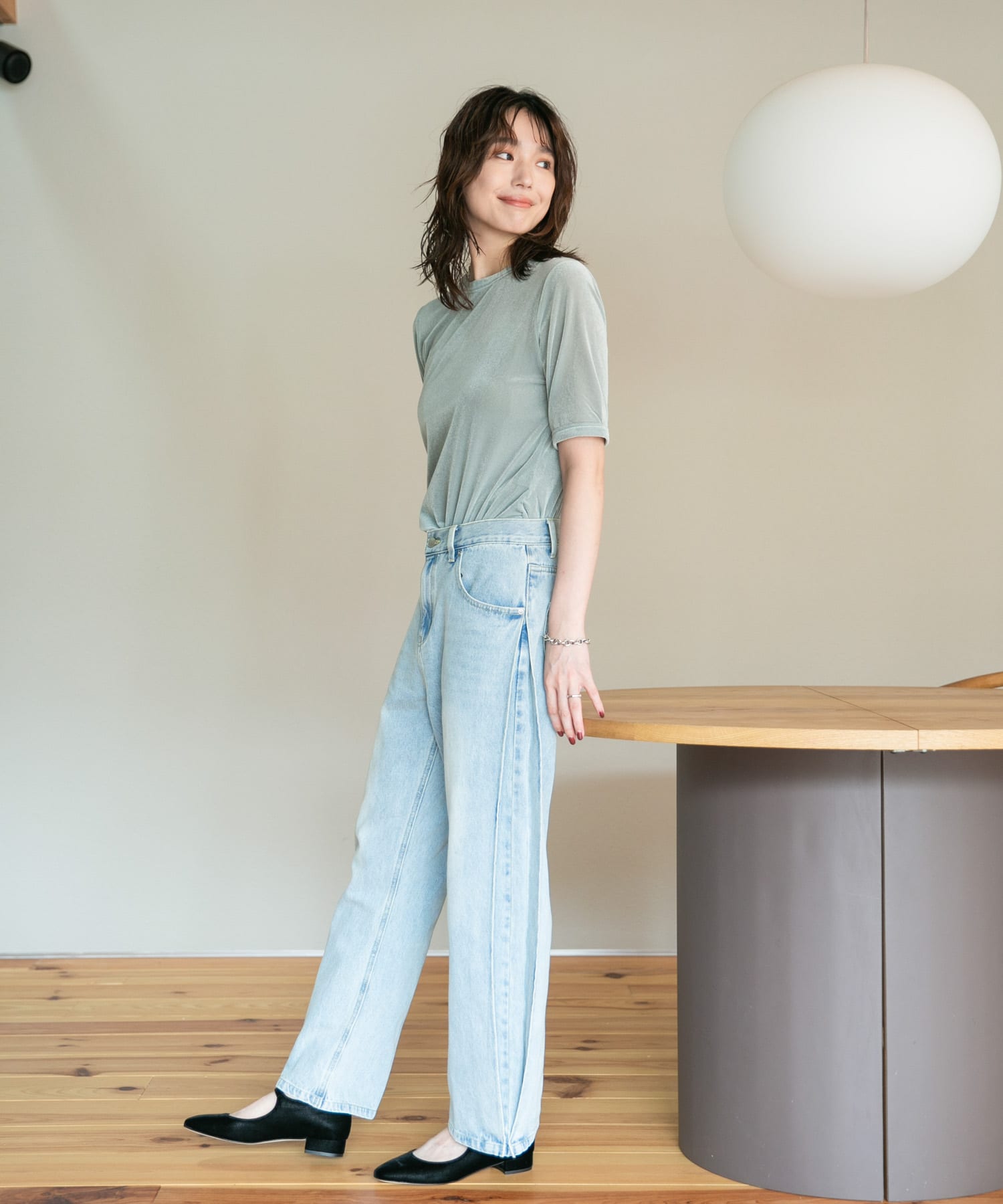 身長：168cm サイズ：36
