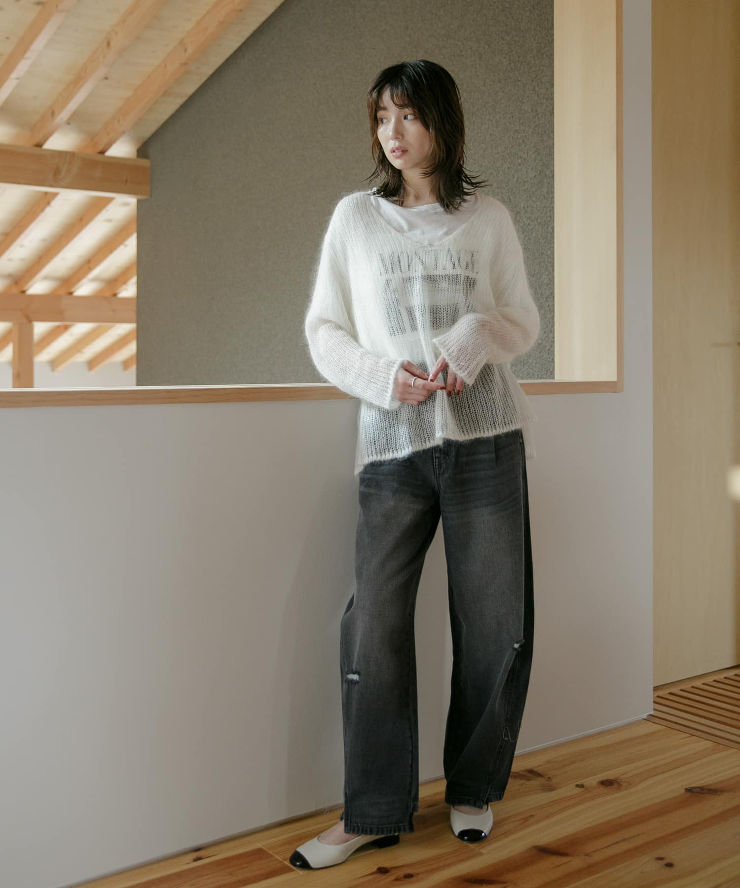 身長：168cm サイズ：36