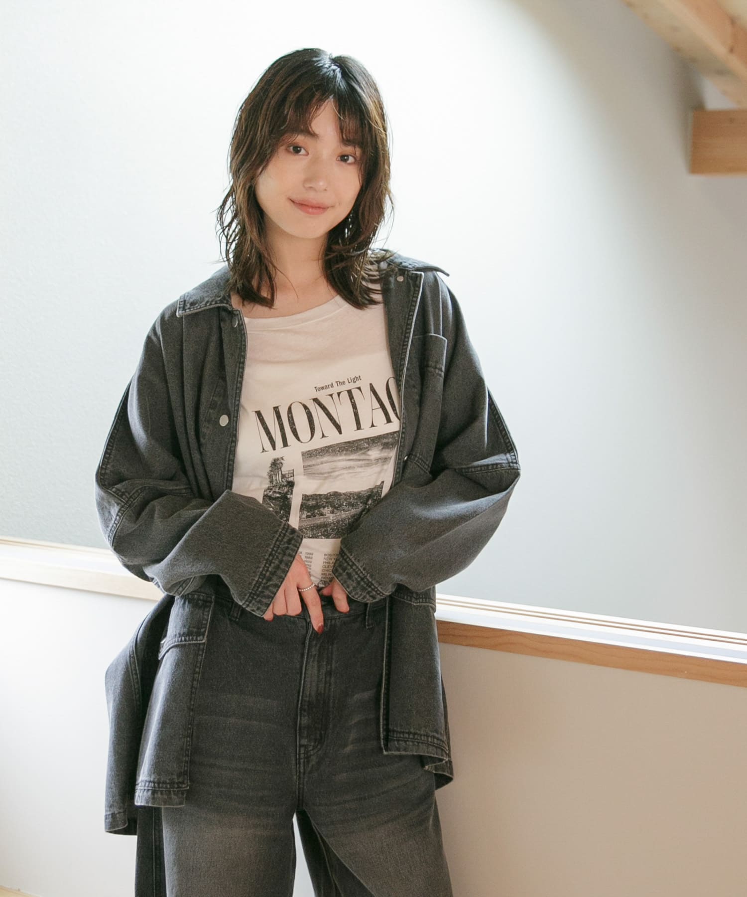 身長：168cm サイズ：FREE