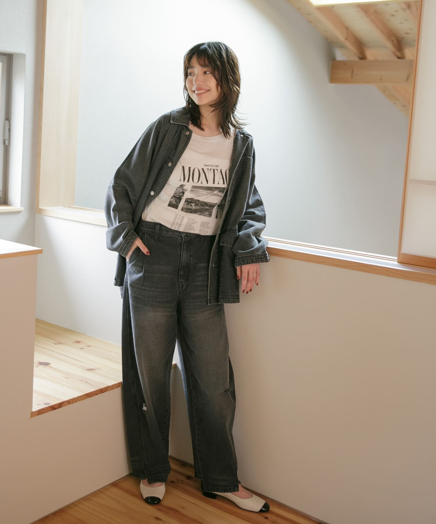 美品YENN LT DENIM COAT デニムジャケット セール】YENN LT DENIM COAT（デニムジャケット）｜YENN（イエン