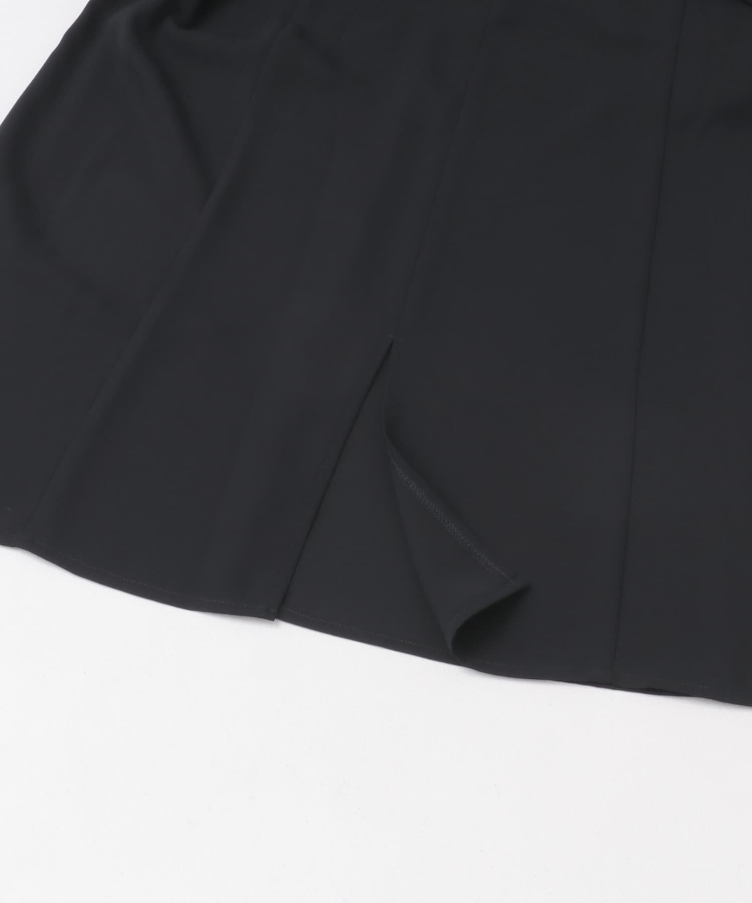 kaene　ラメミックスステッチレースドレス navy 38