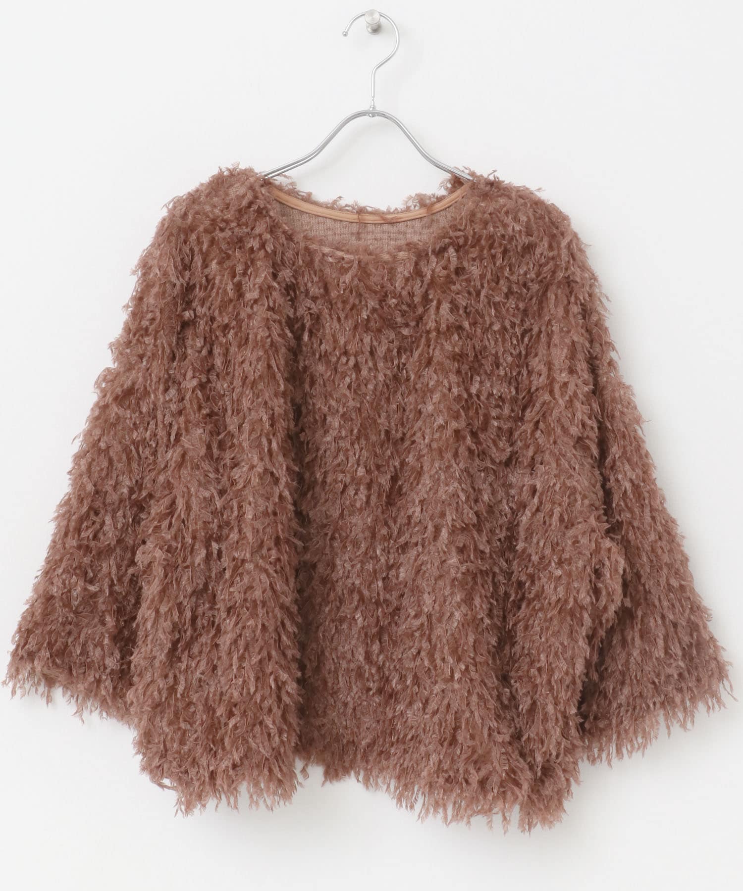 CHIGNON　フェザーフリンジTシャツ BROWN FREE