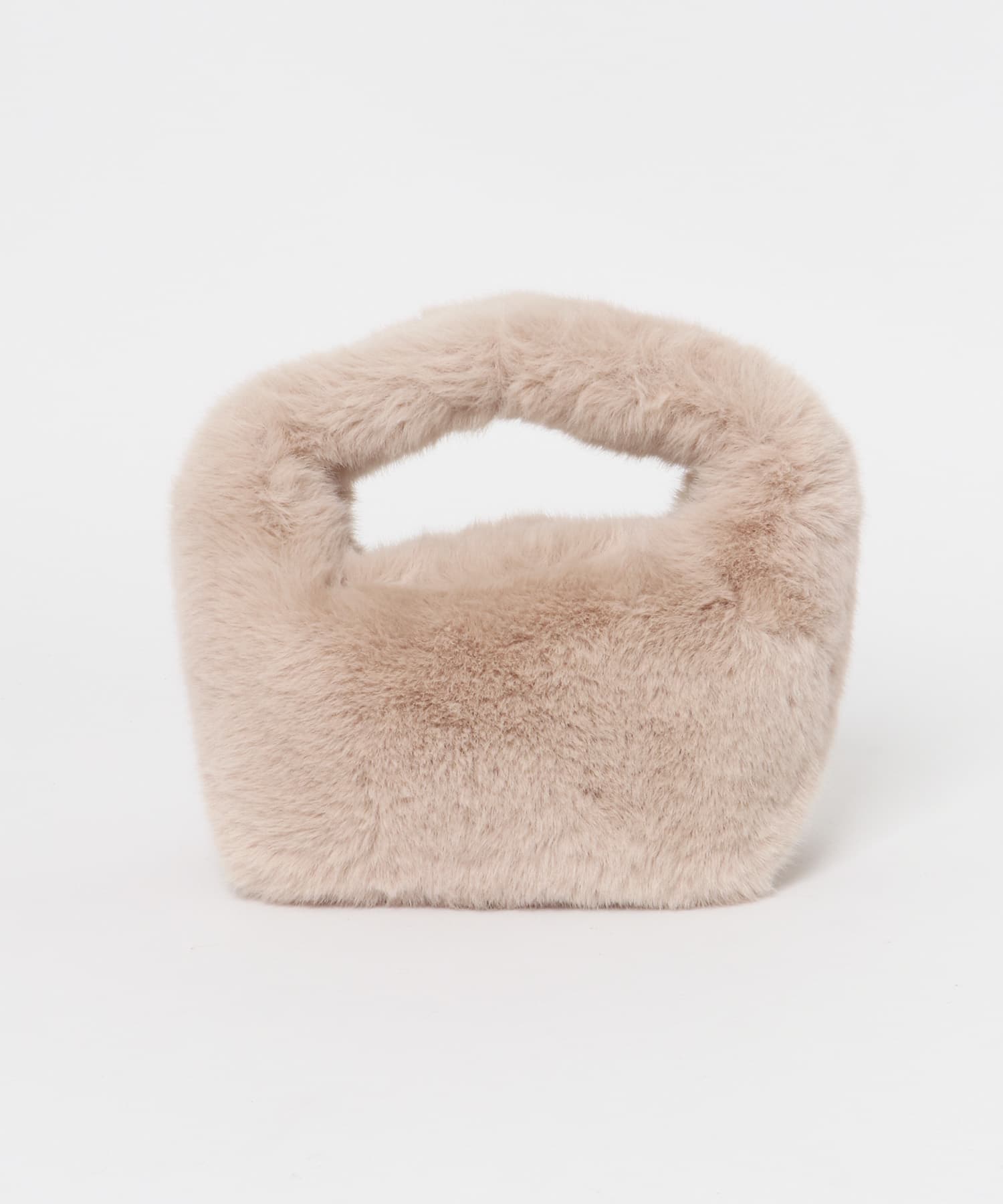 LE VERNIS　Fake fur micro bag