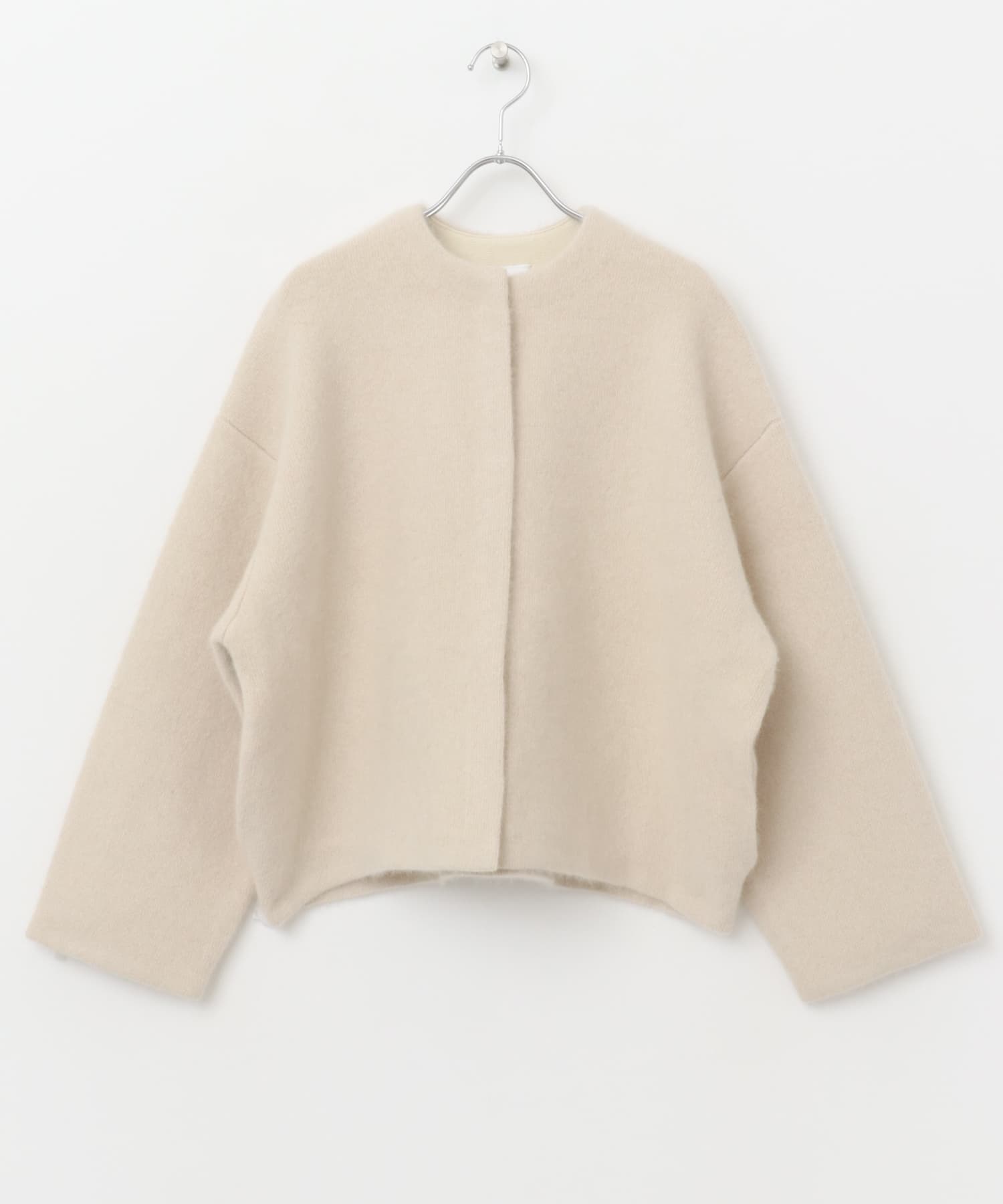 【タグ付き新品未使用】CN RACCOON MIX WCD ライトグレー02 ELENDEEK CN RACCOON MIX SHORT WCD(FREE BRN): トップス｜URBAN