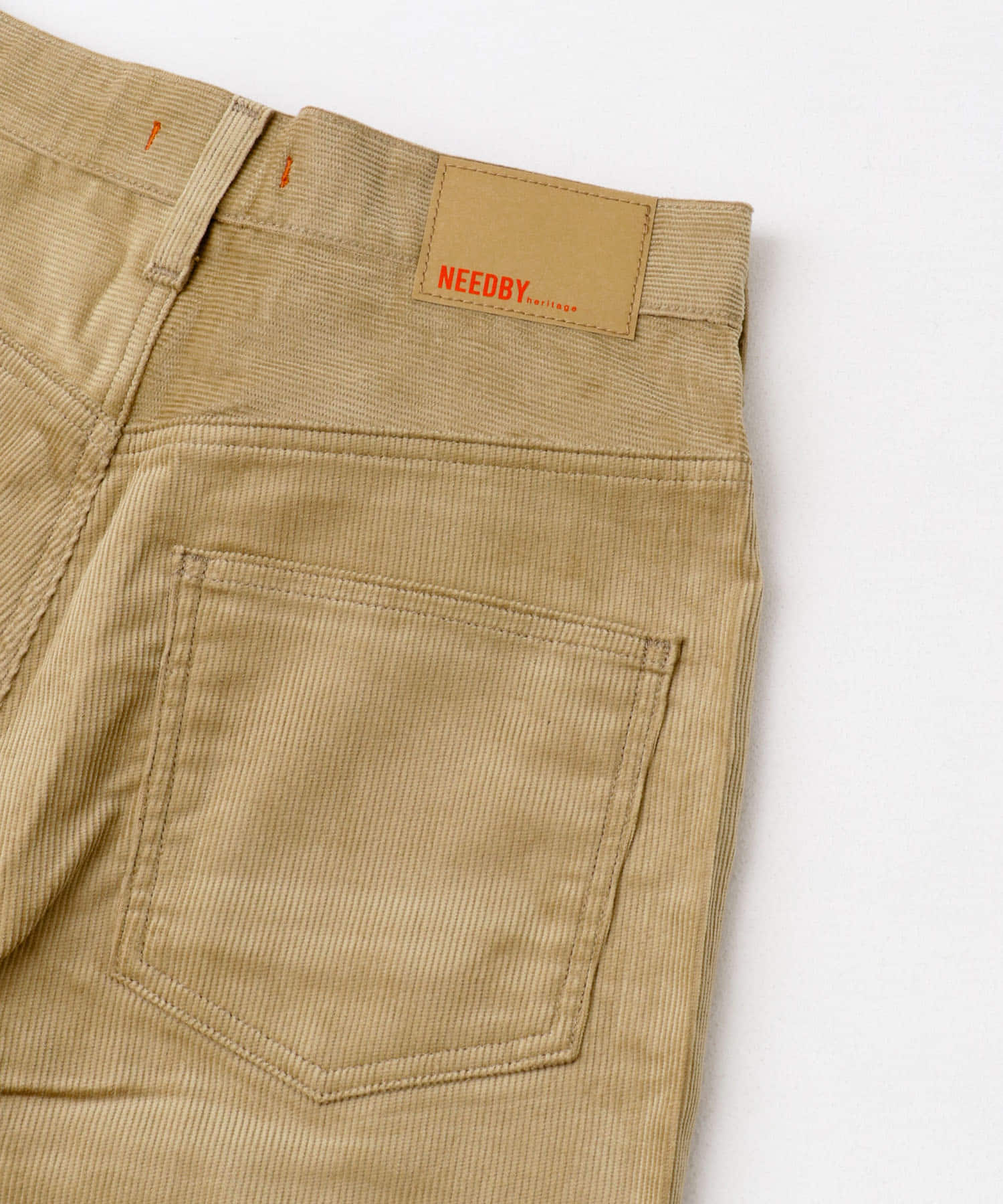 NEEDBY heritage　LUNA PANTS BEIGE 24