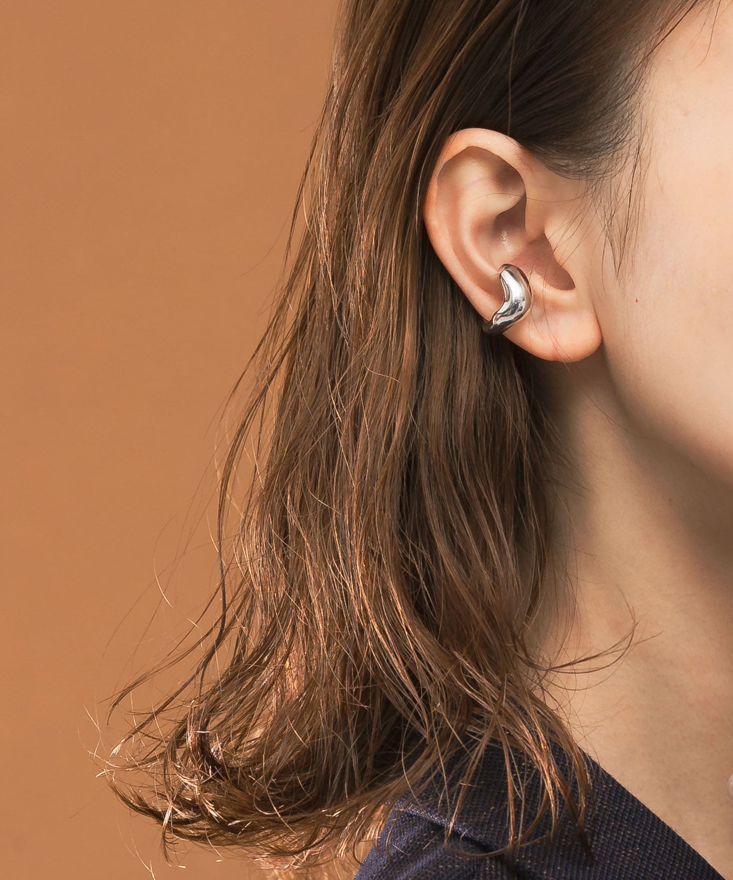 Favorible　Beans earcuff SILVER FREE