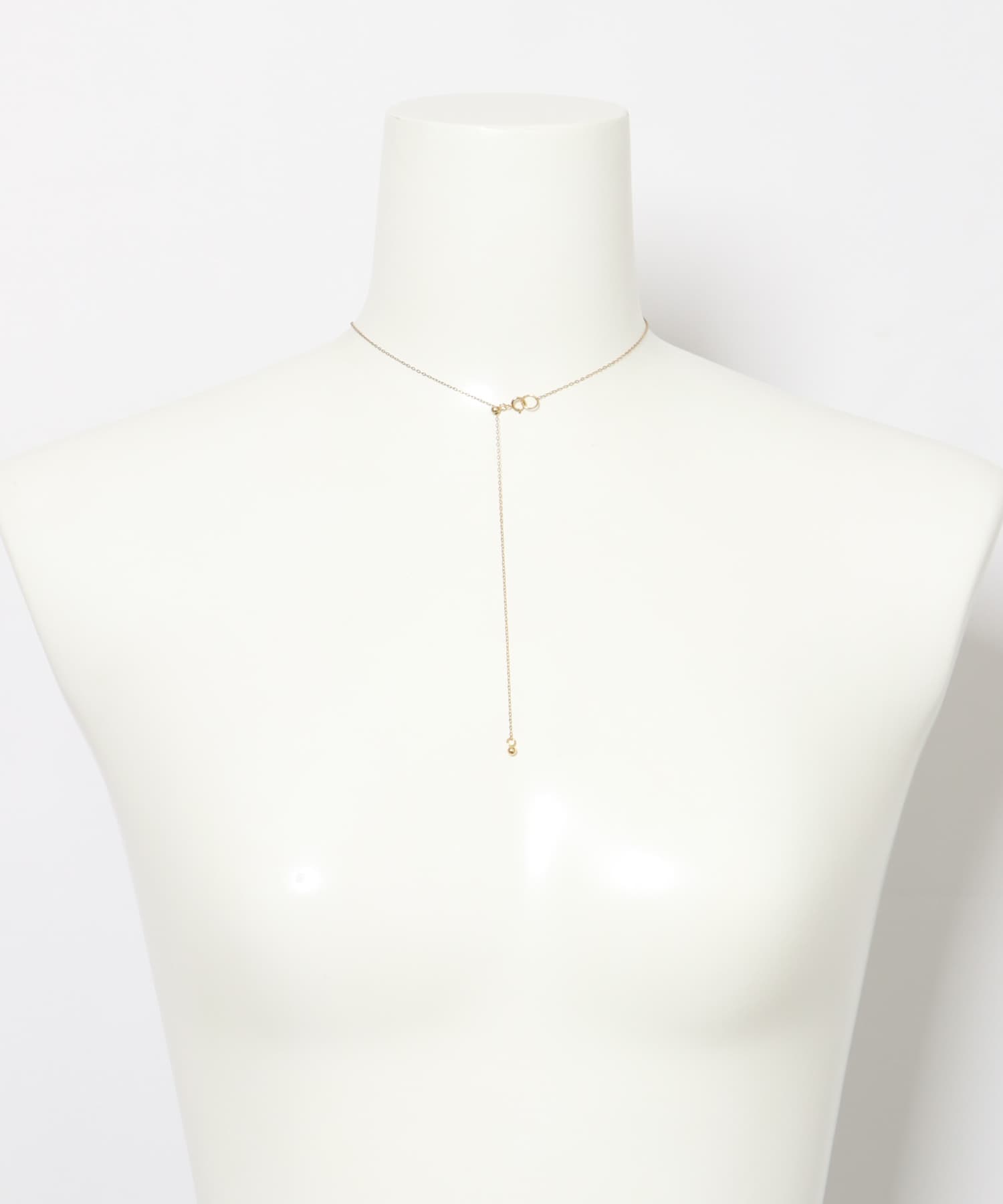 Favorible　2WAY bar necklace GOLD FREE