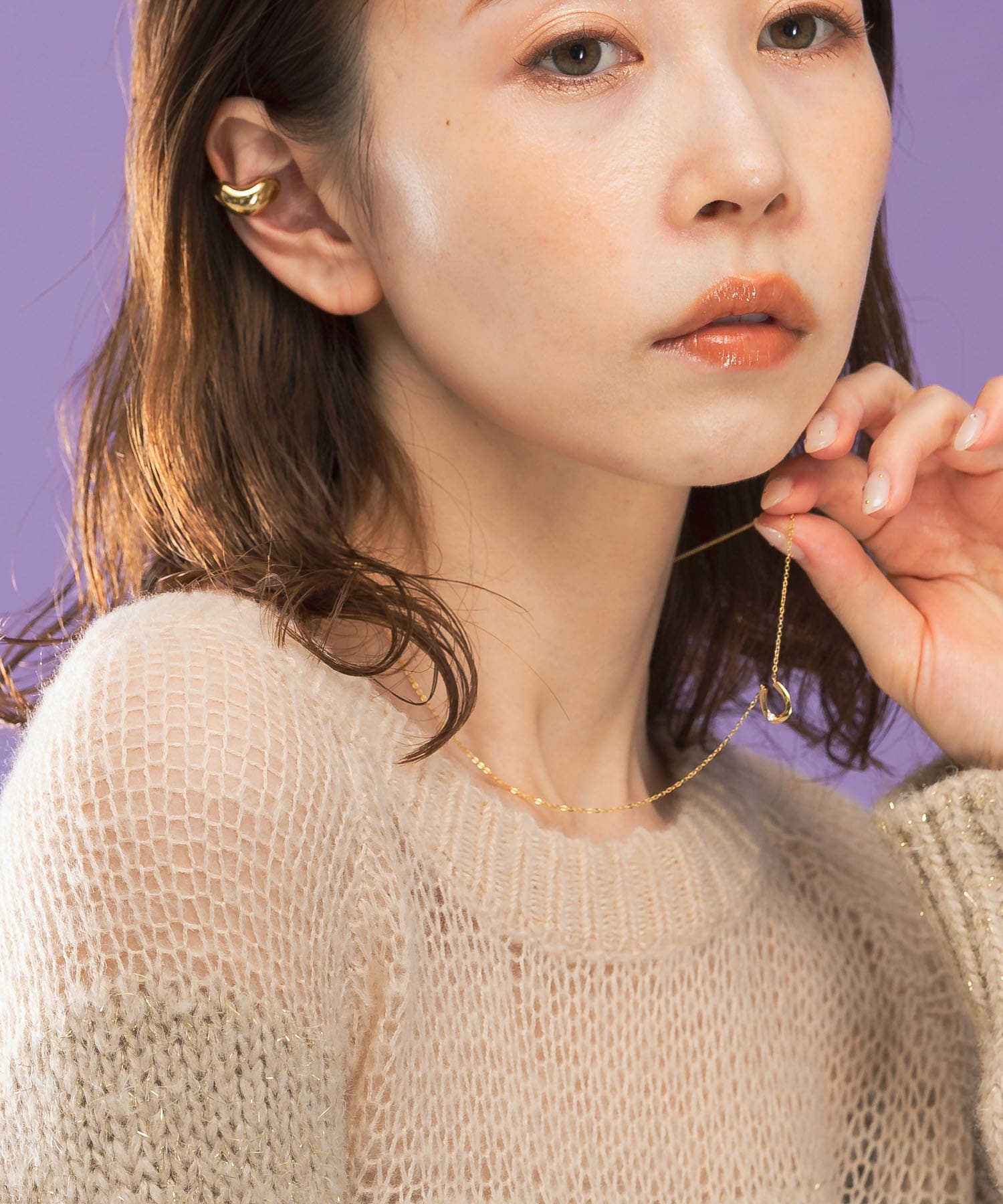 Favorible　Horseshoe necklace GOLD FREE