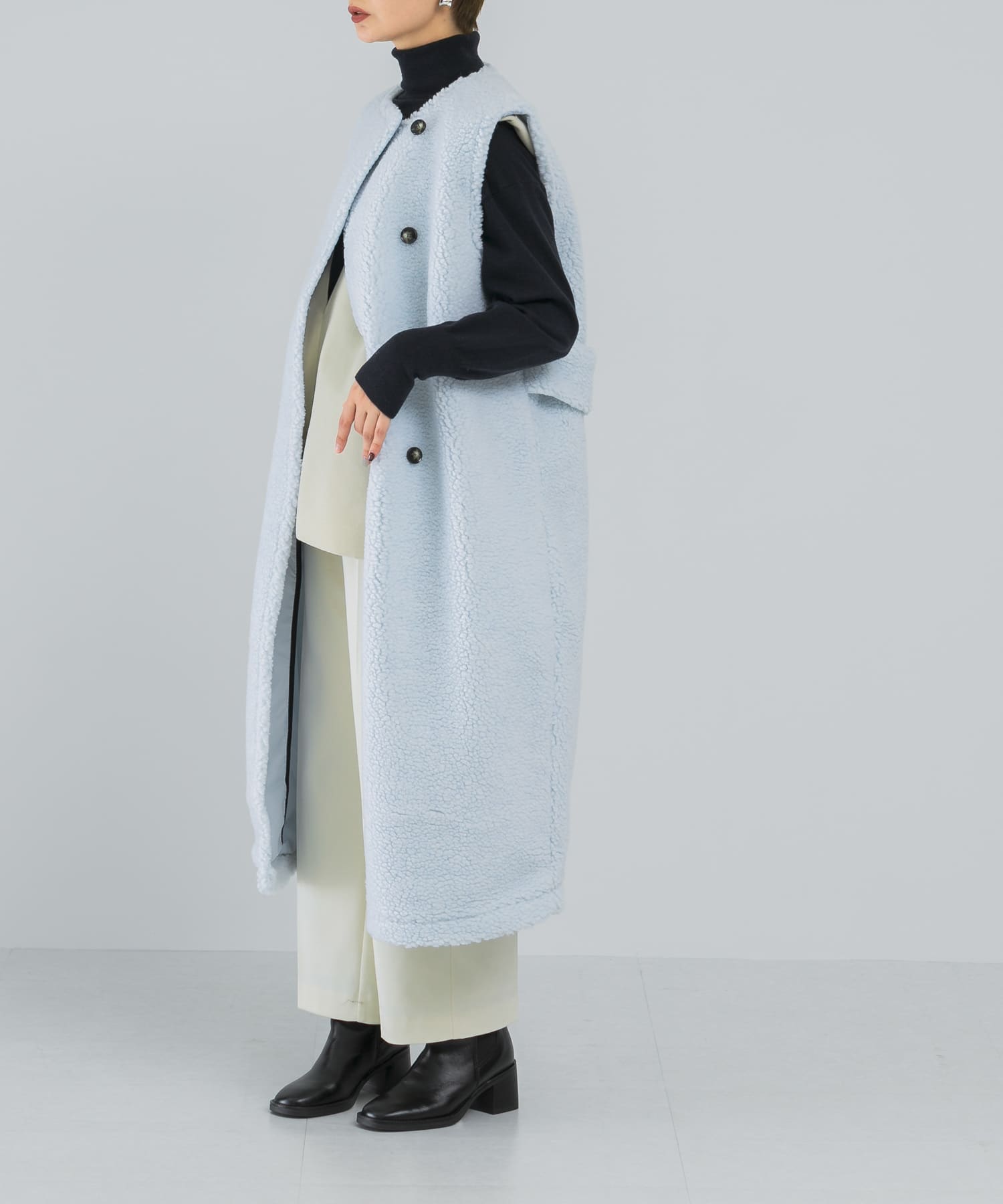 身長：166cm サイズ：one