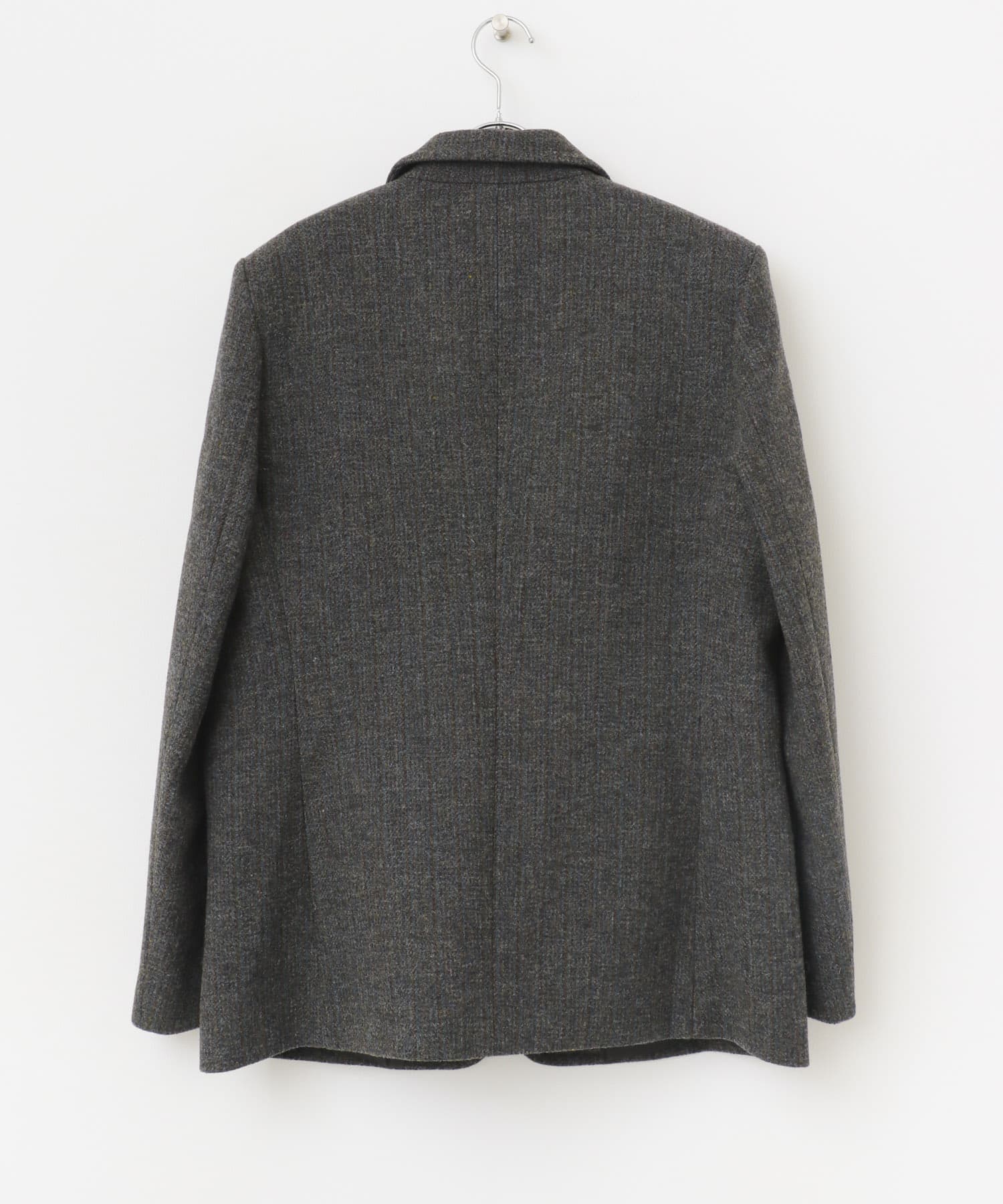 le　WOOL MULTICOLOR BLAZER CHACOAL FREE