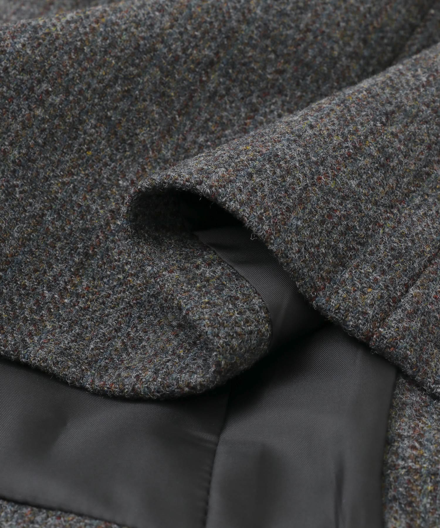 le　WOOL MULTICOLOR BLAZER CHACOAL FREE
