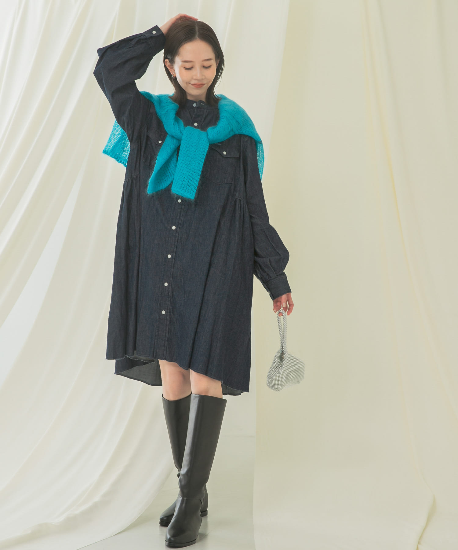 身長：165cm サイズ：FREE