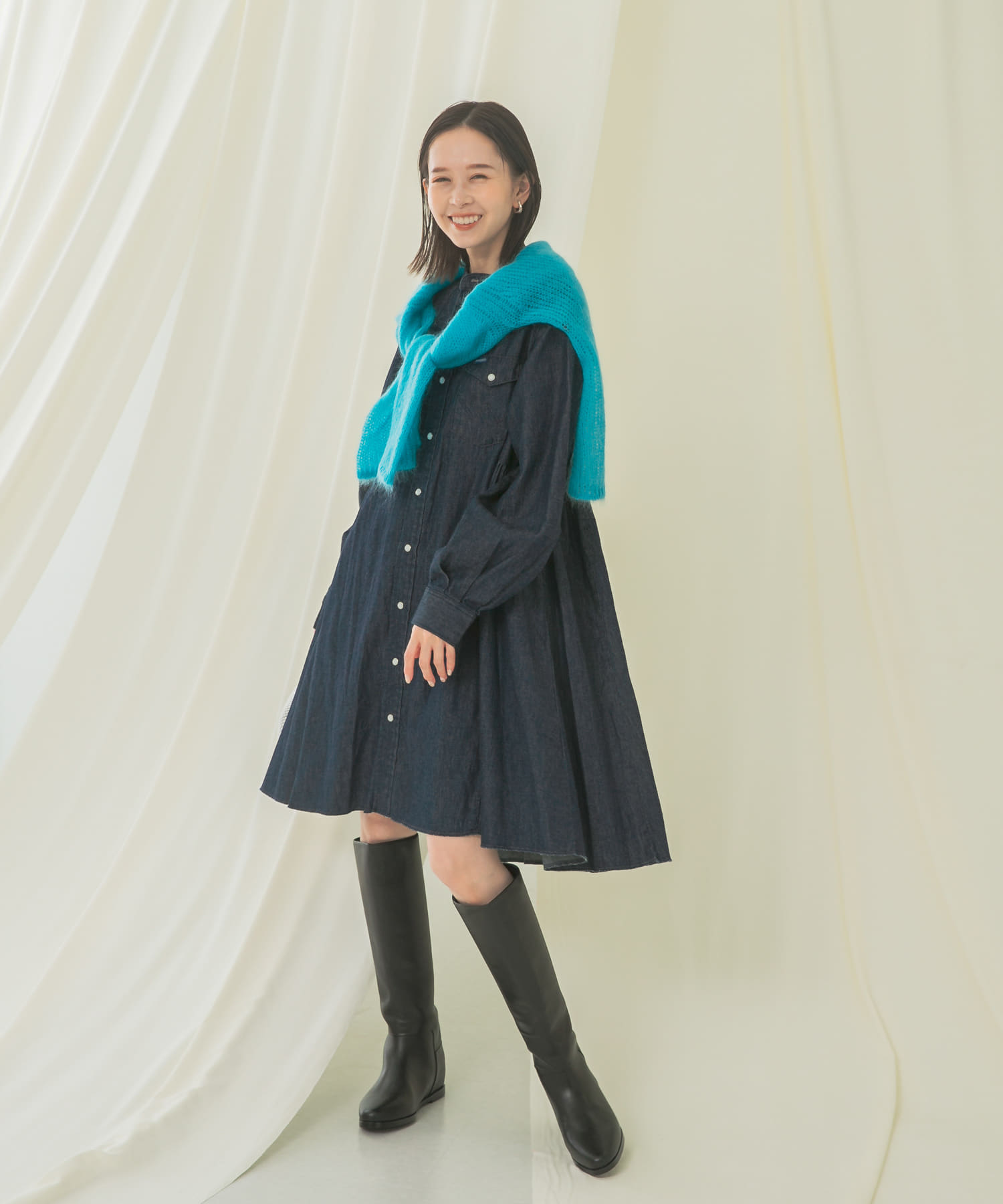 身長：165cm サイズ：FREE