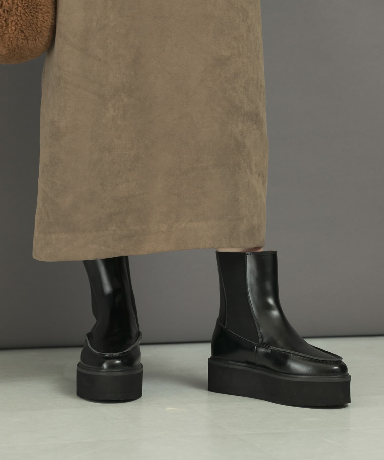 REMME　サイドゴアブーツ NEGRO(BLK) 36