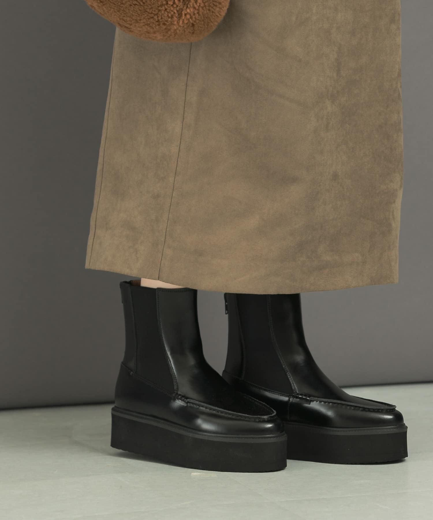REMME　サイドゴアブーツ NEGRO(BLK) 36