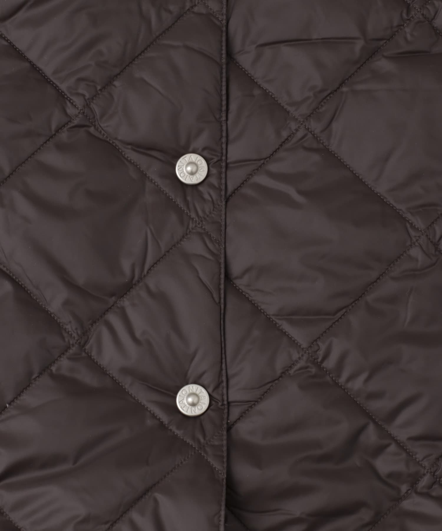 TAION　VNECK LONG DOWN GILET DCHOCO M
