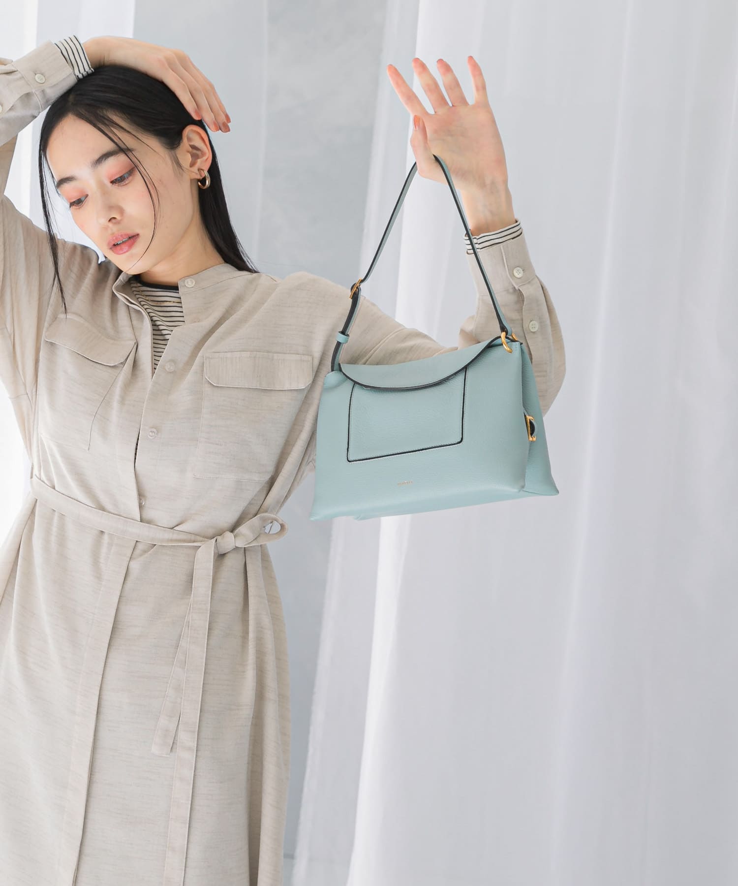 WANDLER　Penelope Slouch Bag Sea Crust -
