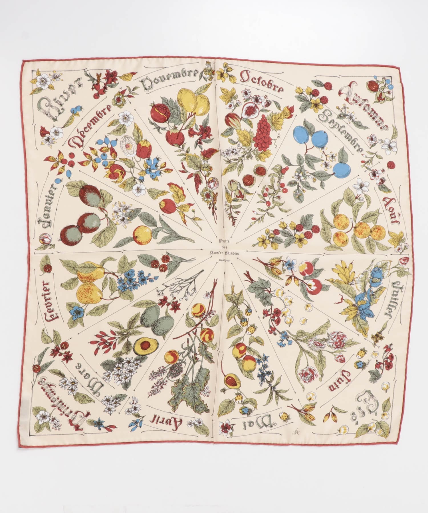 P*&様 未使用♥マニプリ♥2025年♥65✕65 manipuri(マニプリ)】65×65 SILK SCARF|allureville OFFICIAL SITE