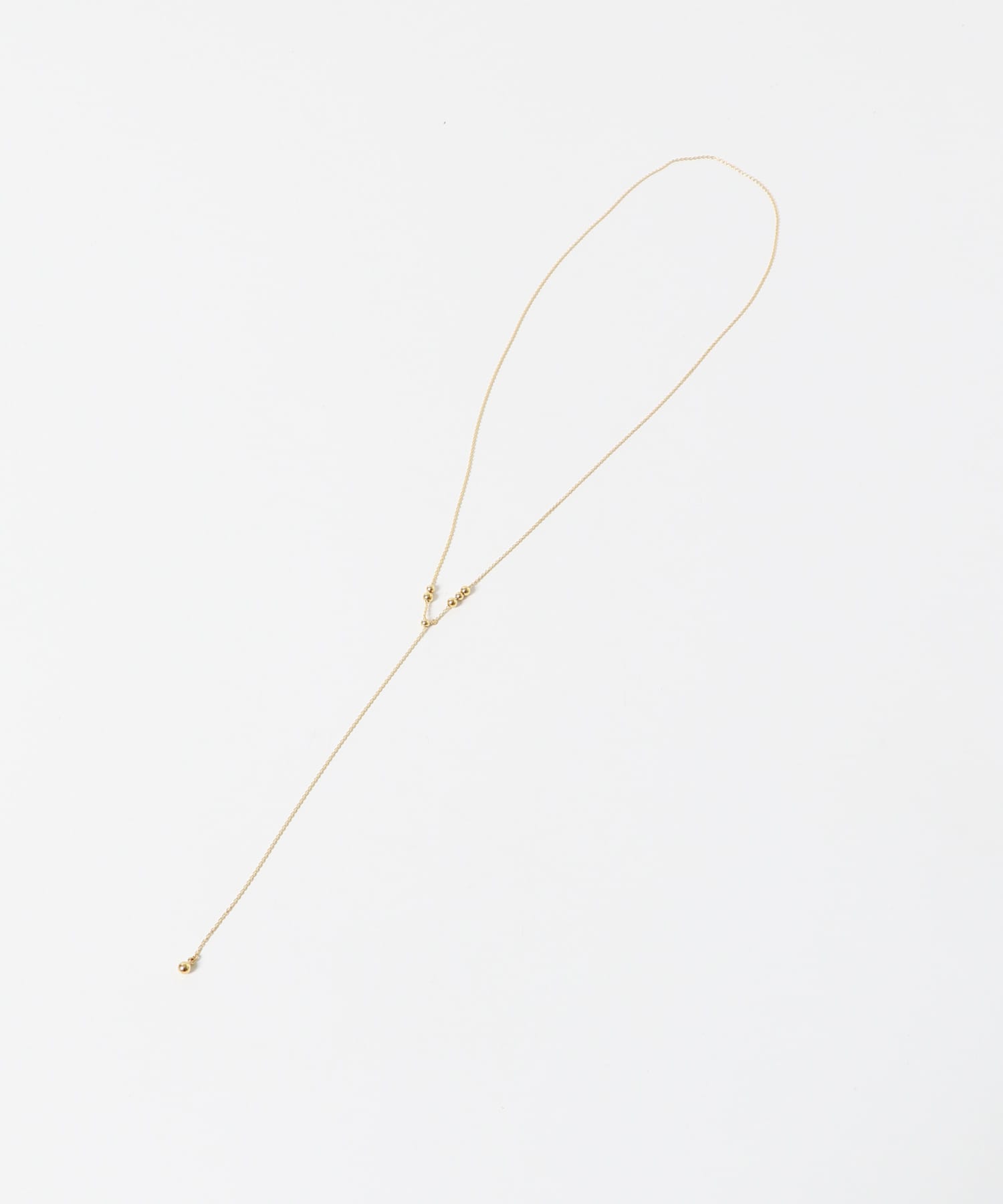 Lapuis　SV925Grainネックレス ゴールド -