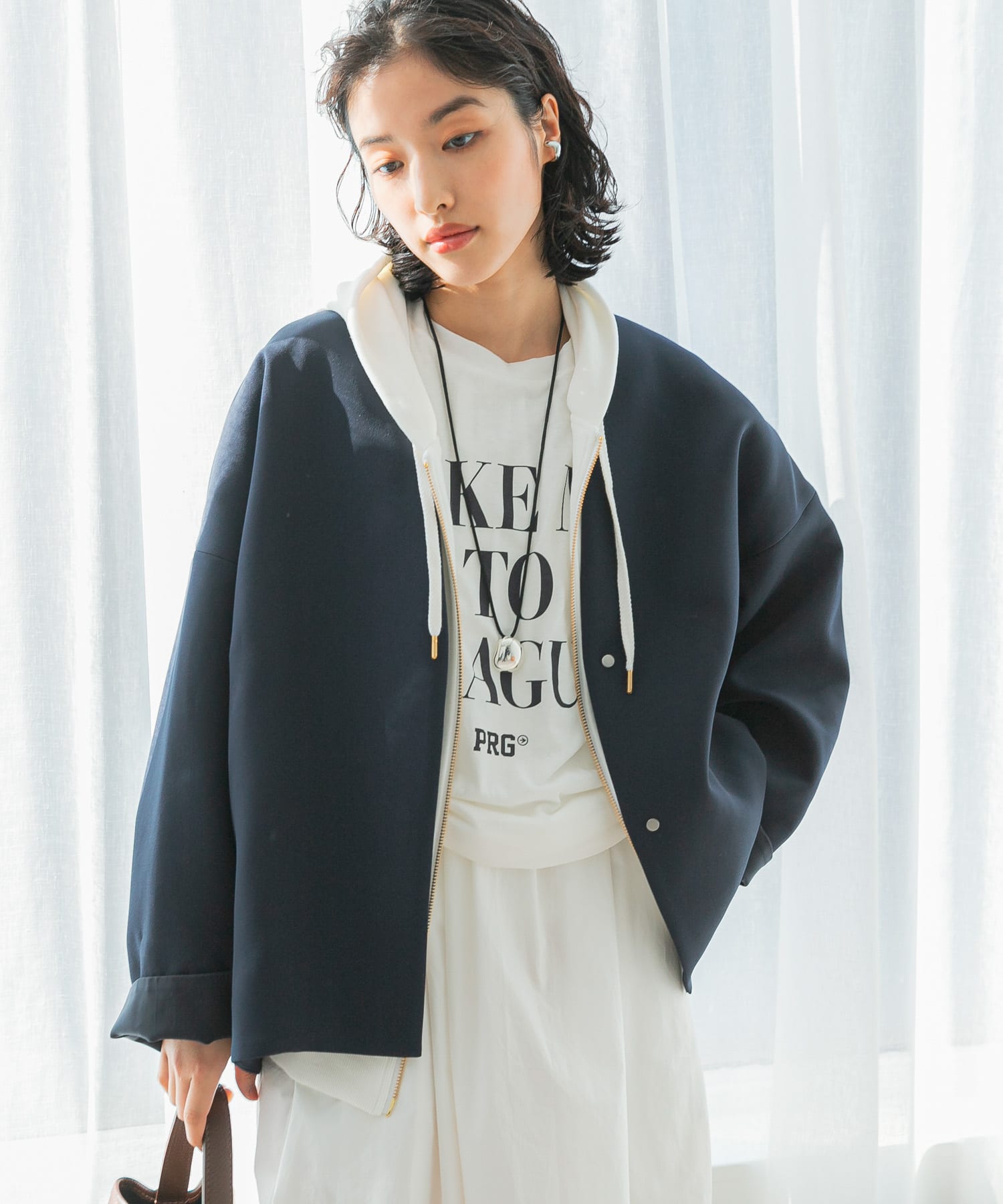 一部別注カラー』ELENDEEK FORM SHORT COAT(FREE NUD): アウター