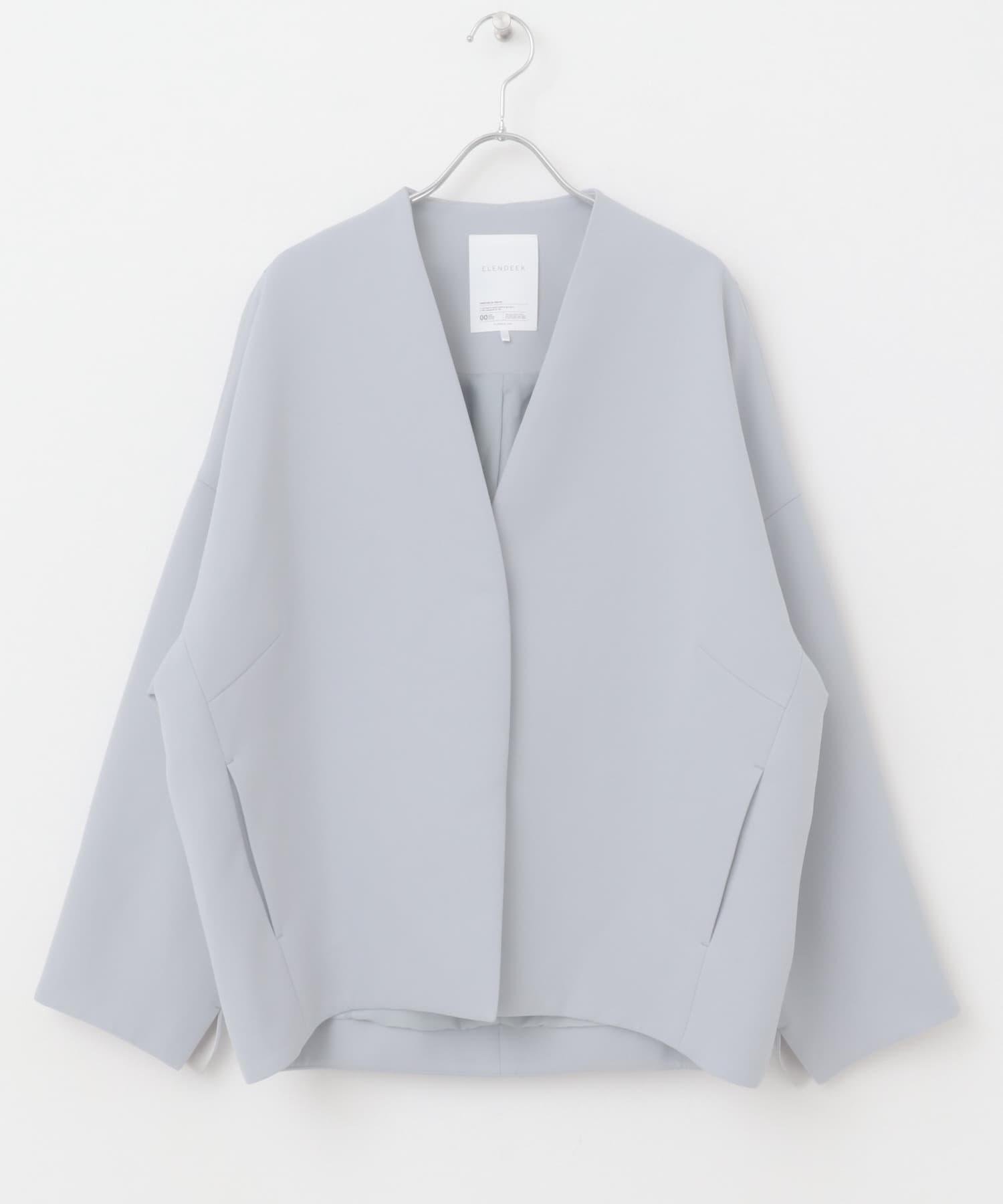 『一部別注カラー』ELENDEEK　FORM SHORT COAT 別注ICE FREE