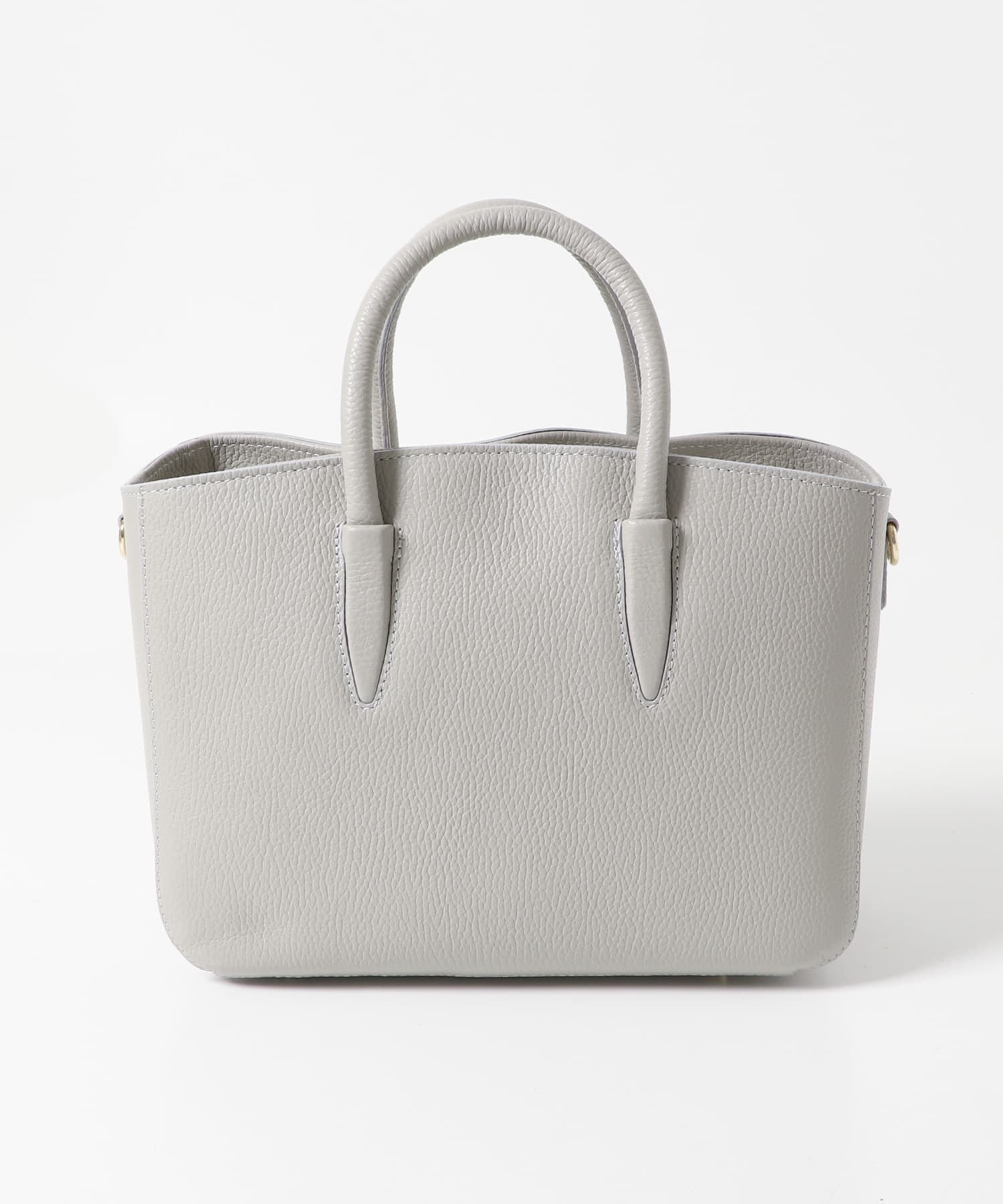 AULENTTI　レザー2WAY BAG GRIGIO -