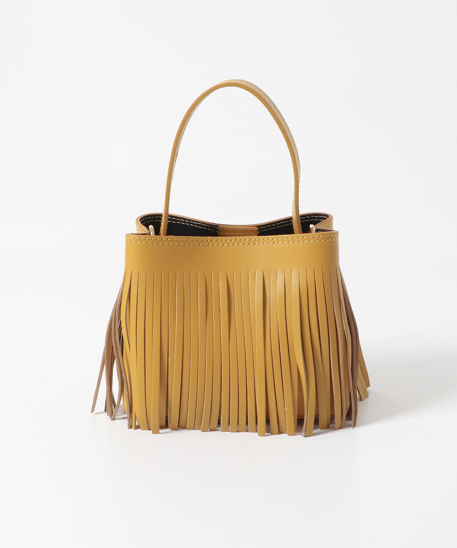AULENTTI　フリンジBAG SENAPE -