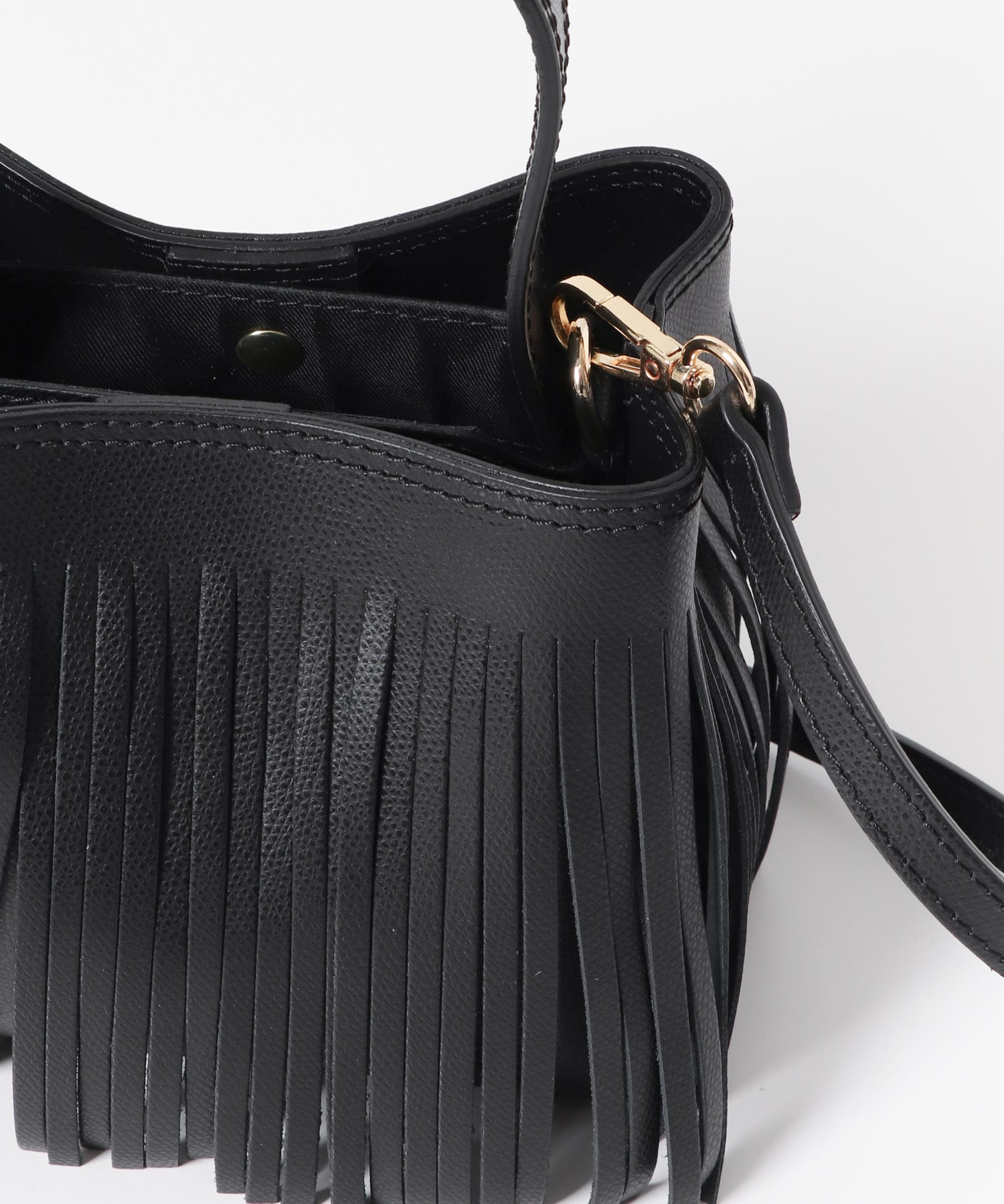 AULENTTI　フリンジBAG NERO -