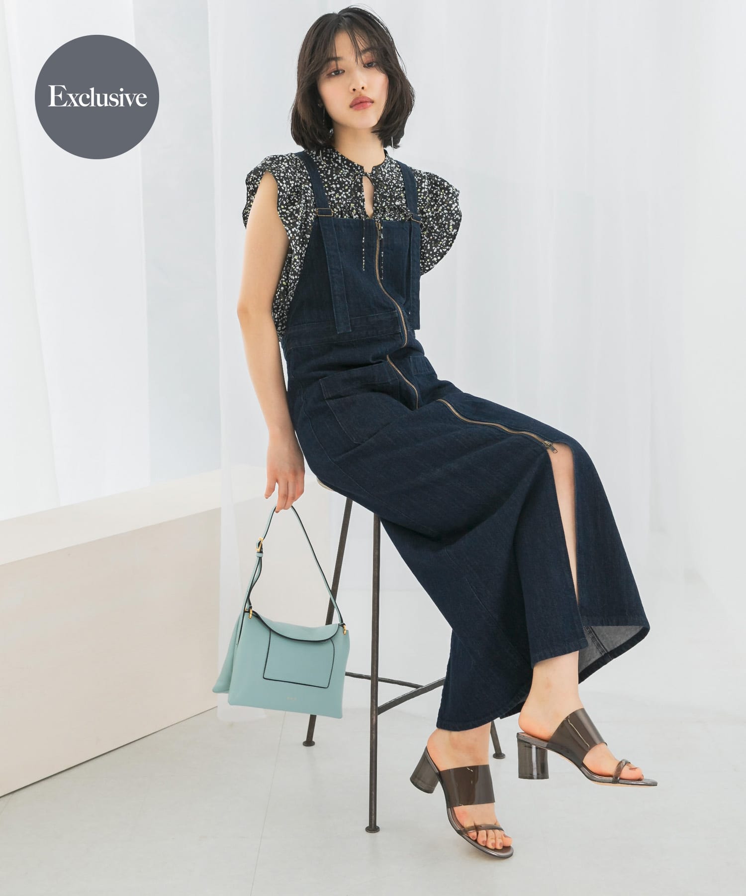 『別注』Lee×ROSSO　ILINE SALOPETTE SKIRT