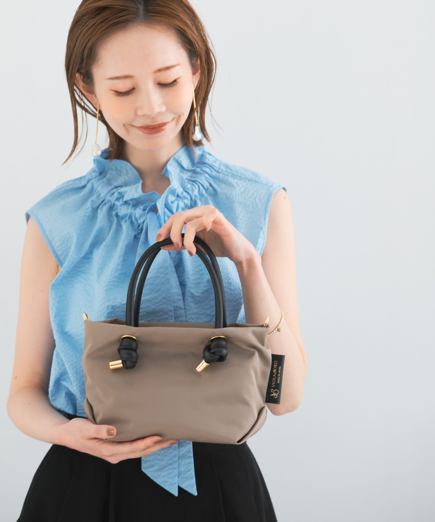 VIOLAd’ORO　BIANCA XS TAUPEBK XS