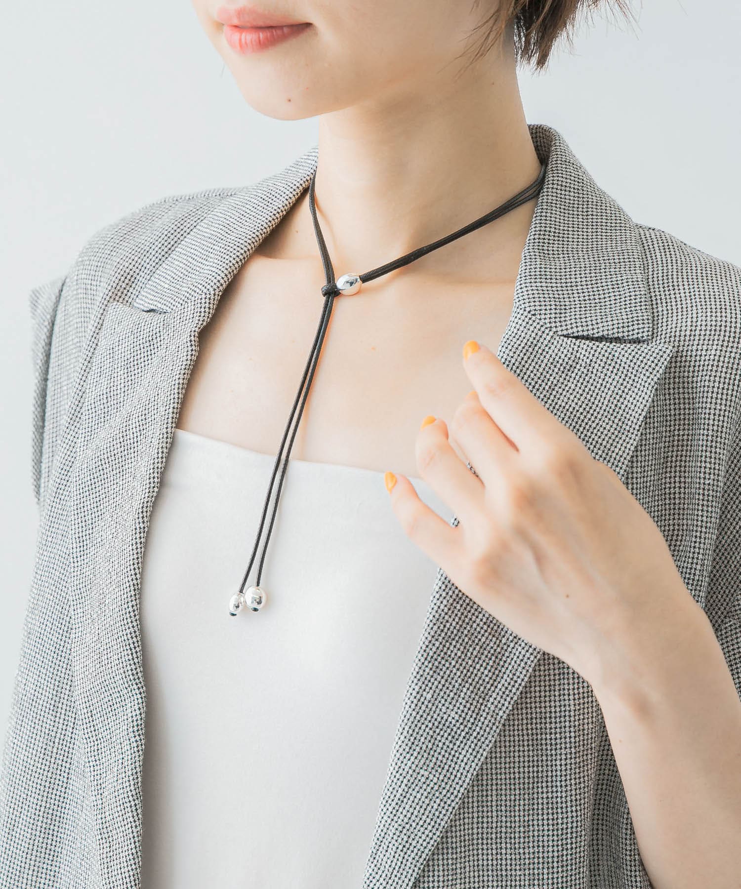 CHIGNON　ワンループマルチコードチョーカー