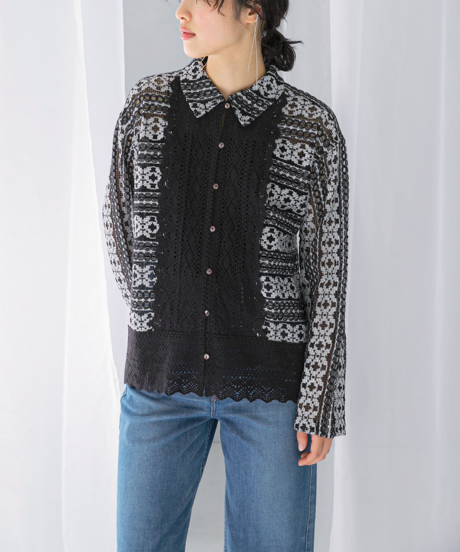 身長：166cm サイズ：FREE