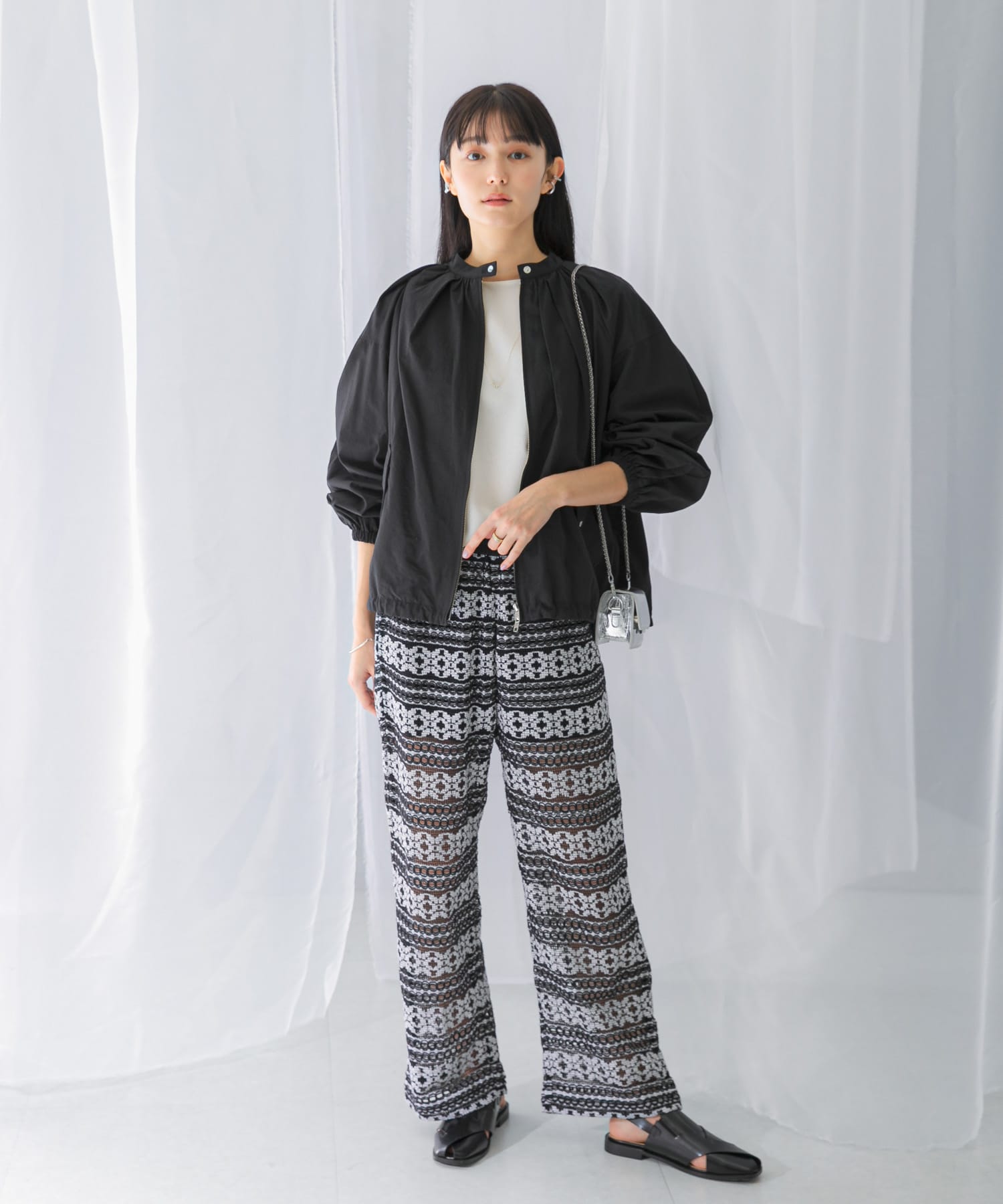 身長：165cm サイズ：FREE