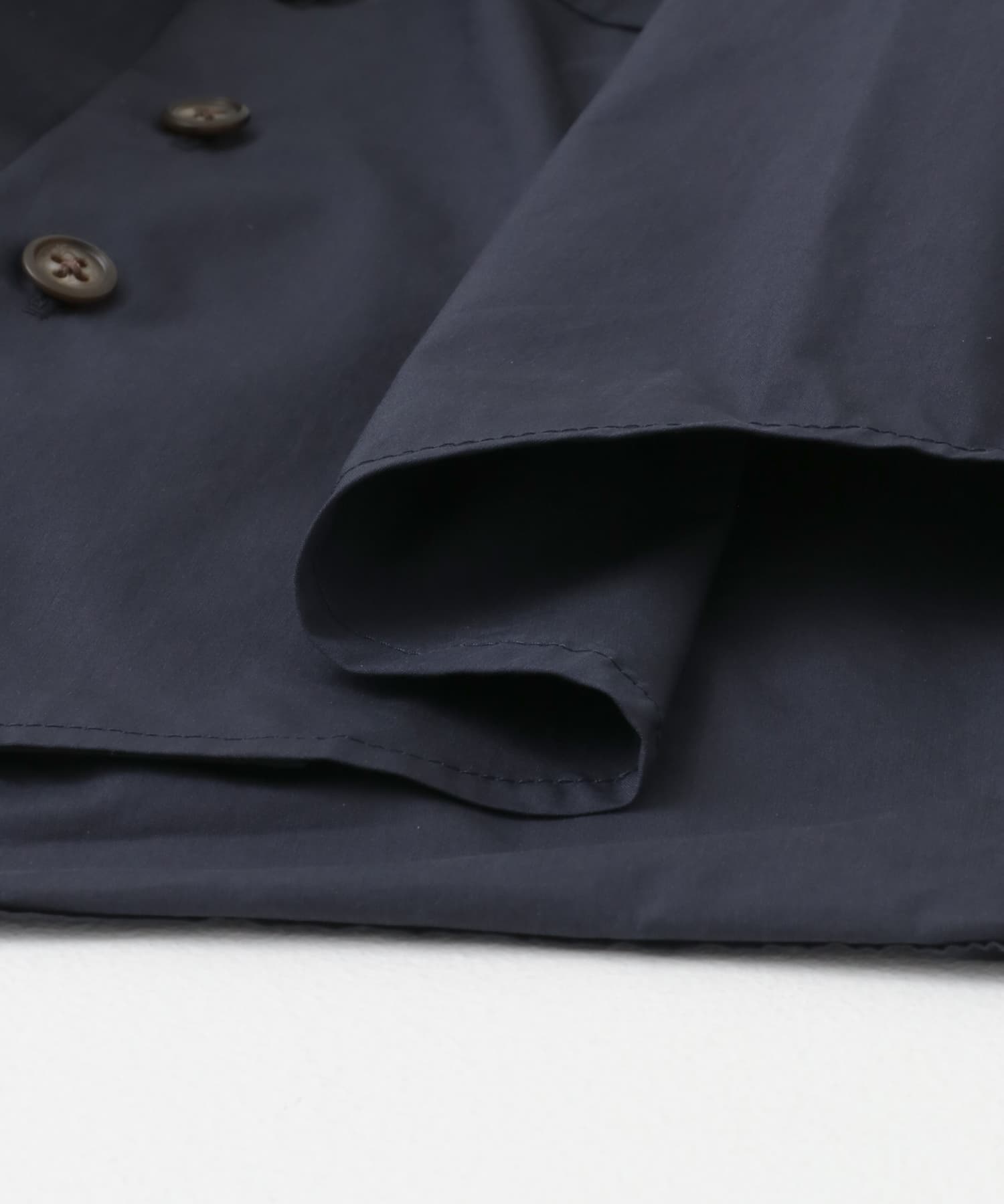 leinwande　Flower Babble Work Shirts Navy FREE