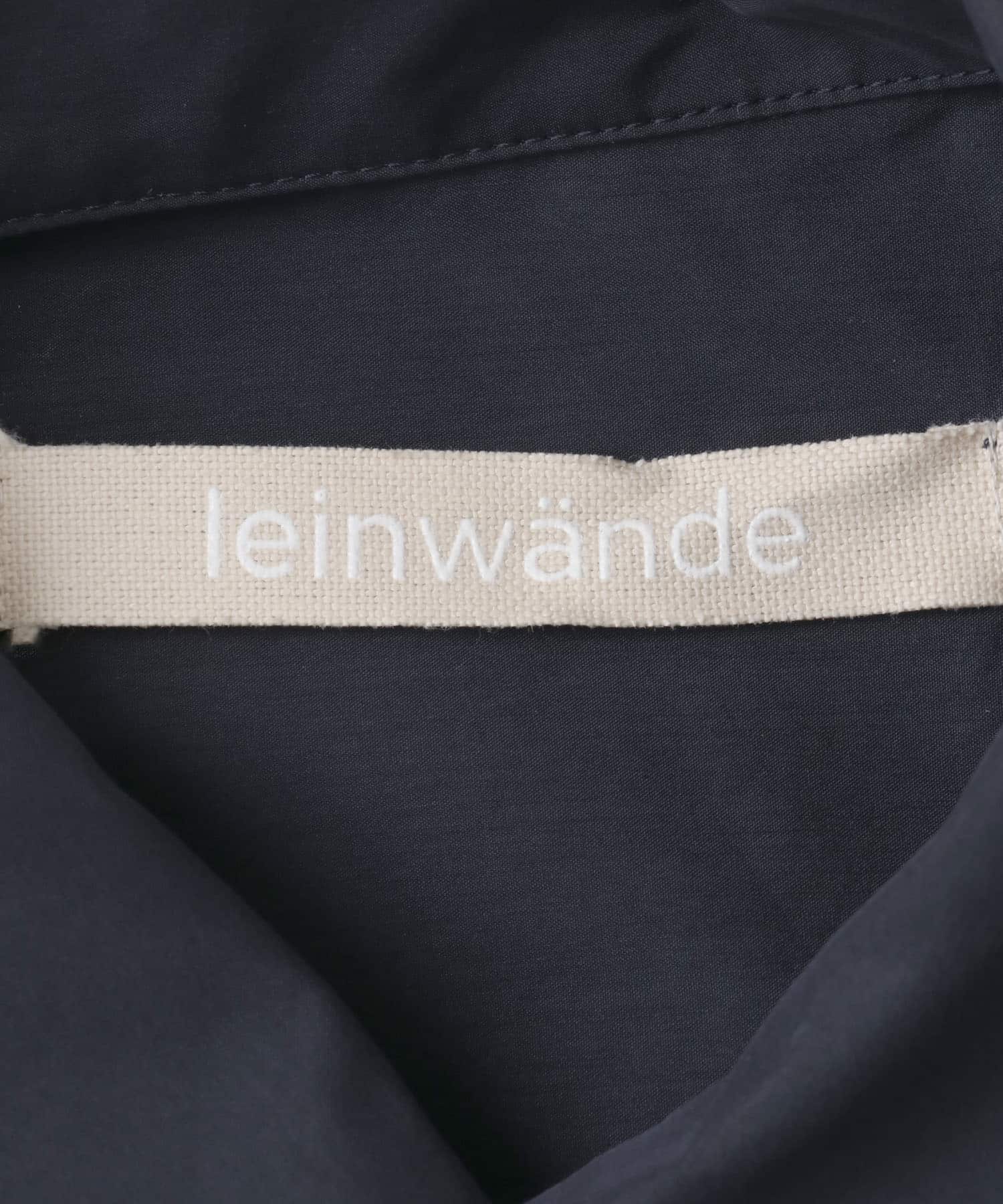 leinwande　Flower Babble Work Shirts Navy FREE