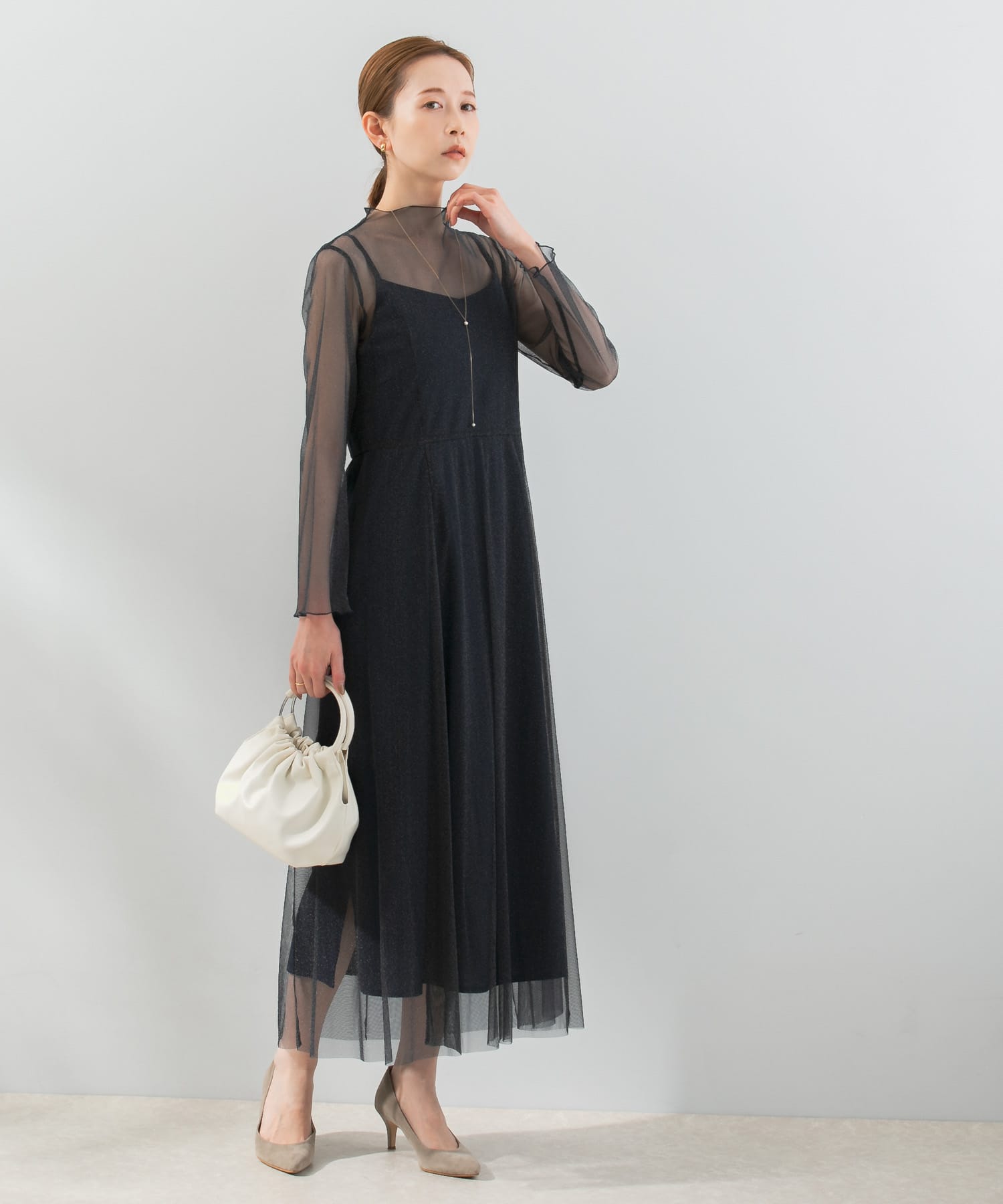 kaene　ラメチュールメロウワンピース