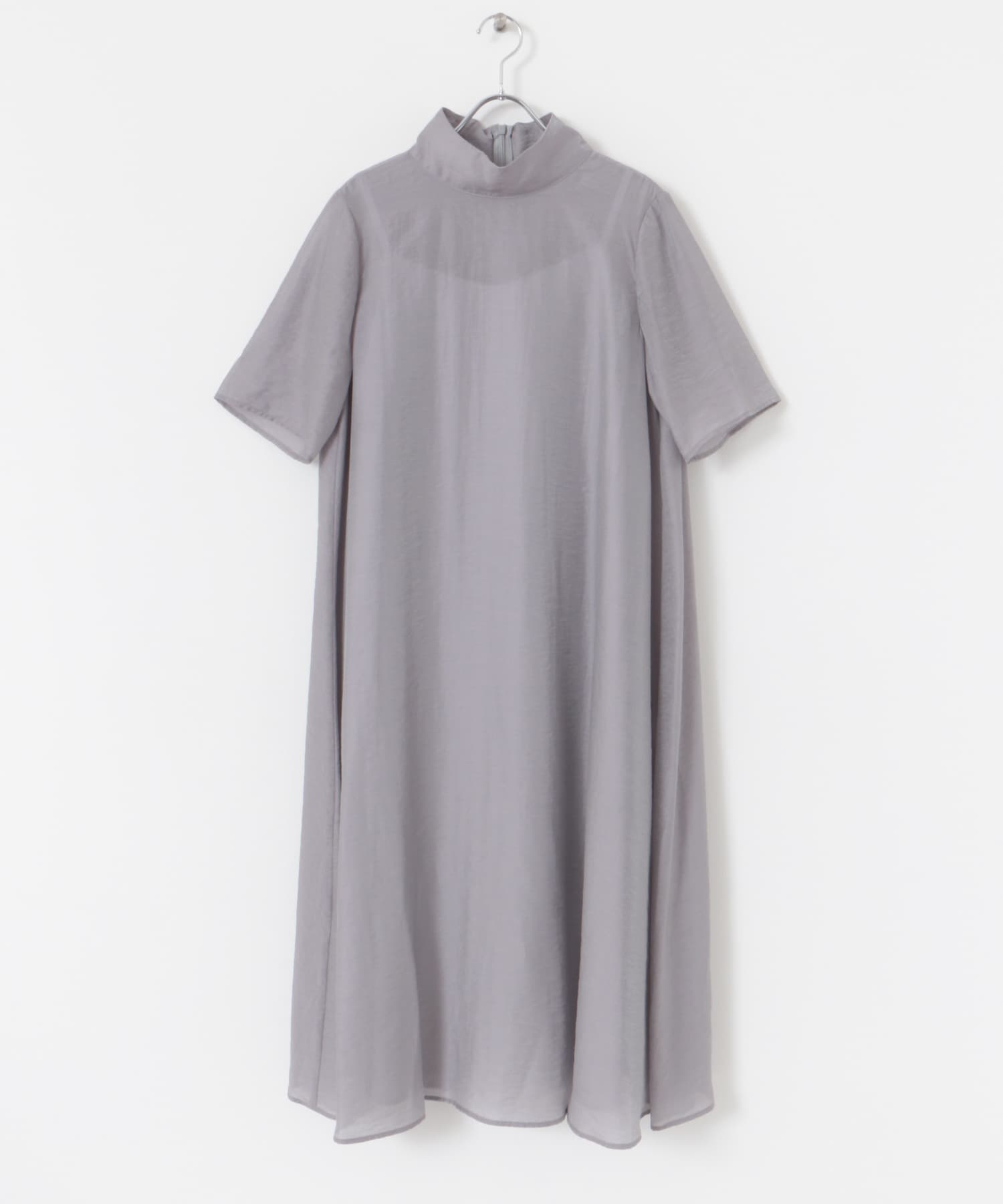 kaene　テントラインシアードレス bluegray FREE