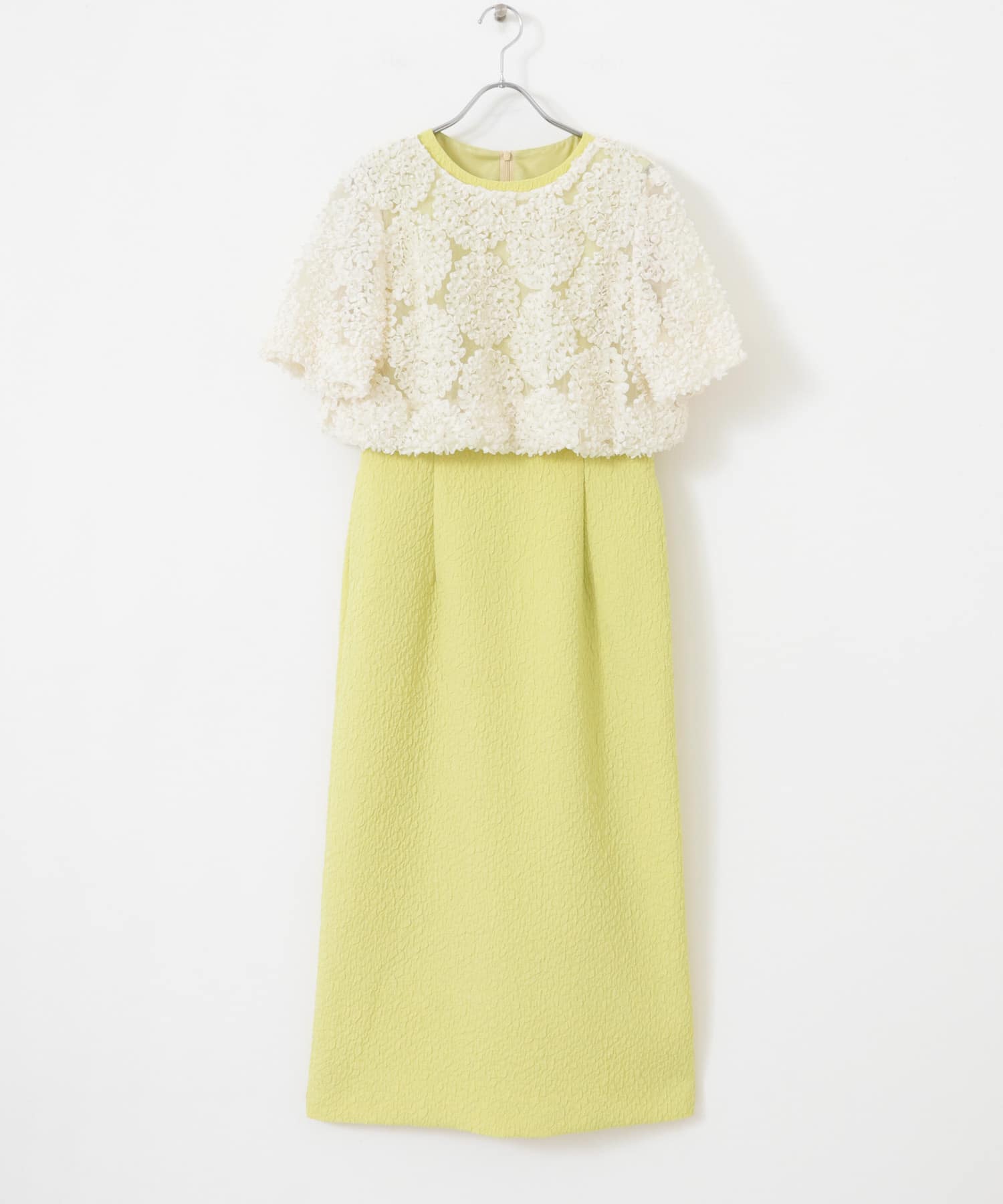 kaene　デザインリボンボレロセットドレス