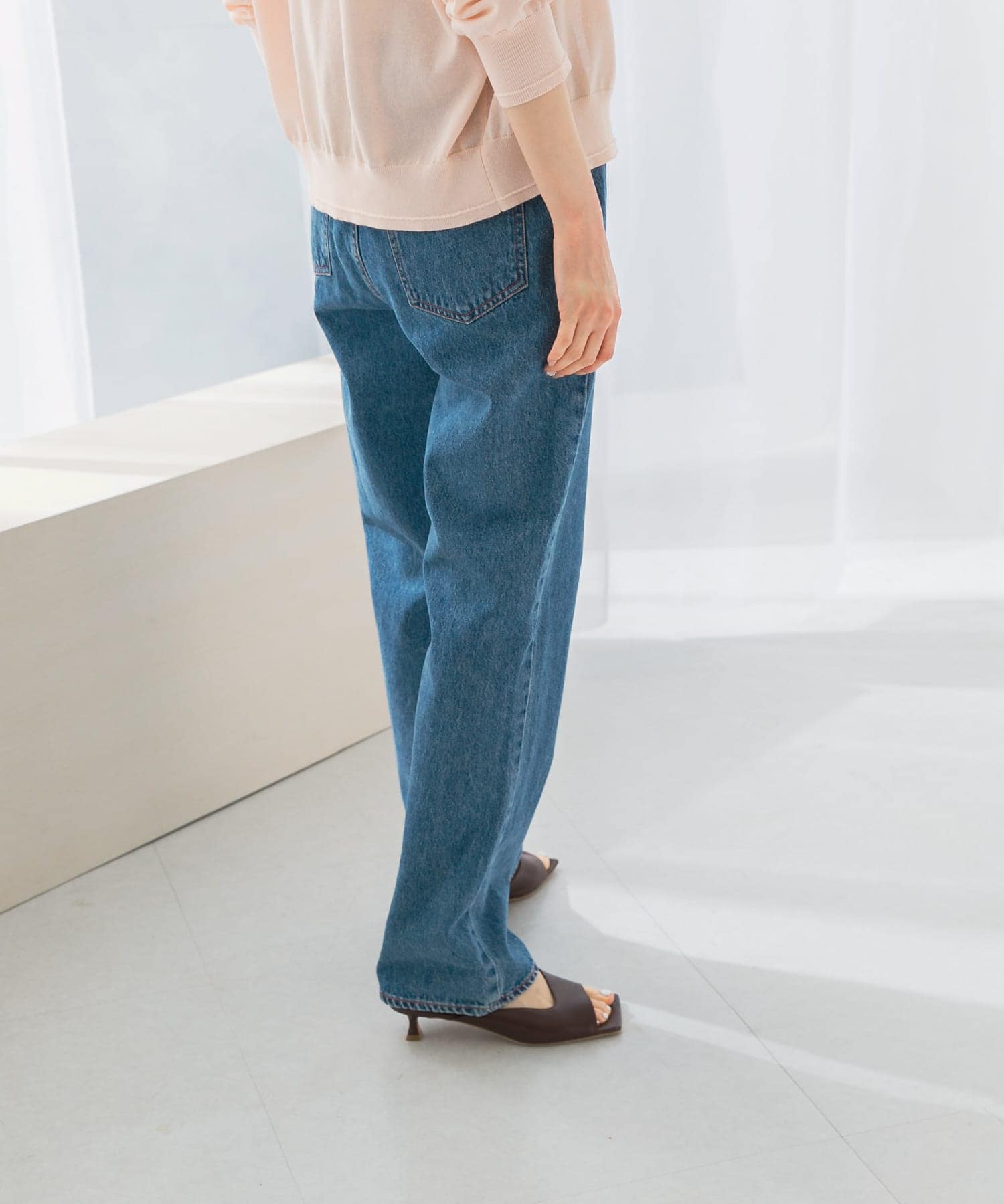 NEEDBY heritage　LEAH PANTS SHONANMDBL 24