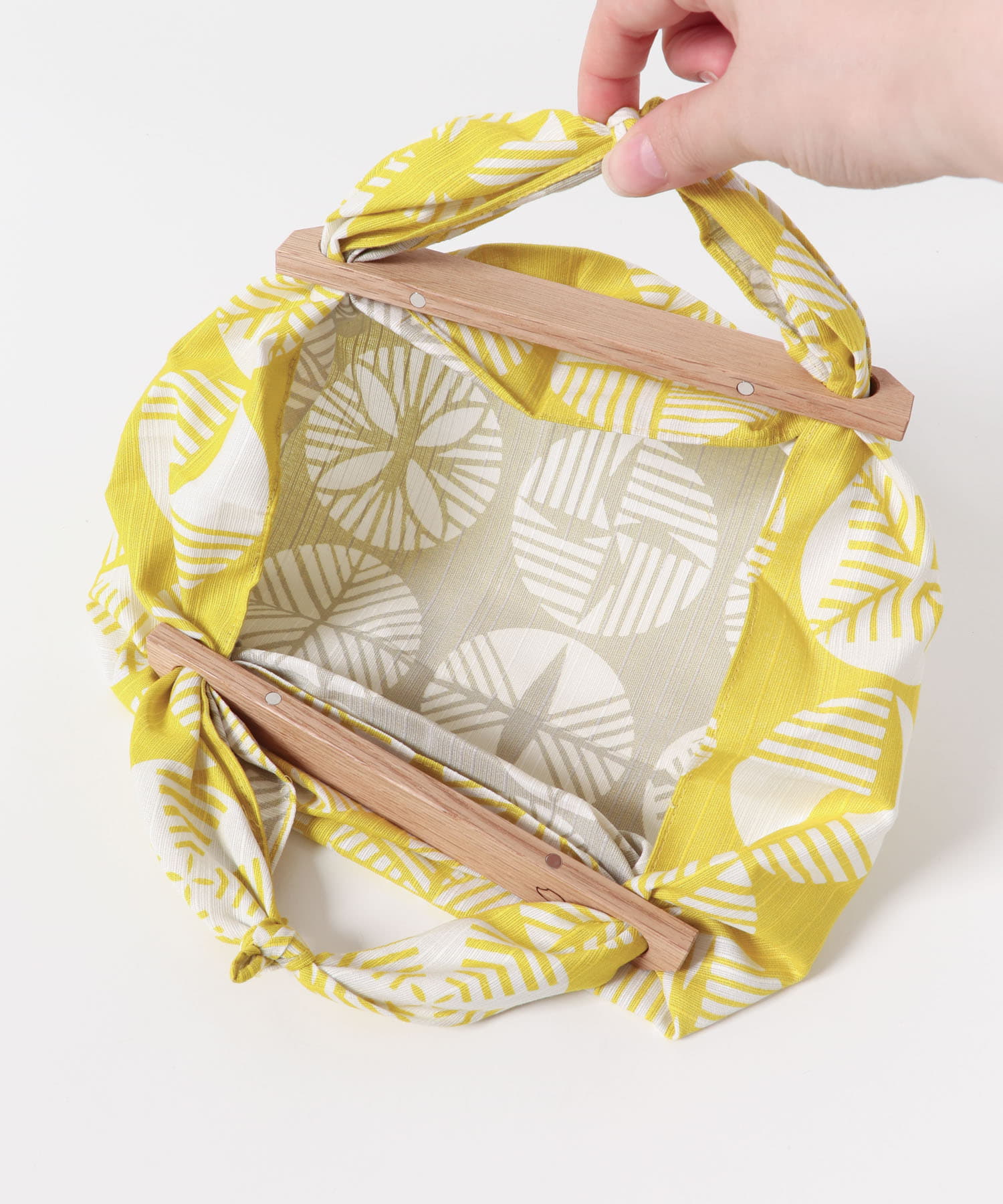 Furoshiki bag 伊砂文様 YELLOW -