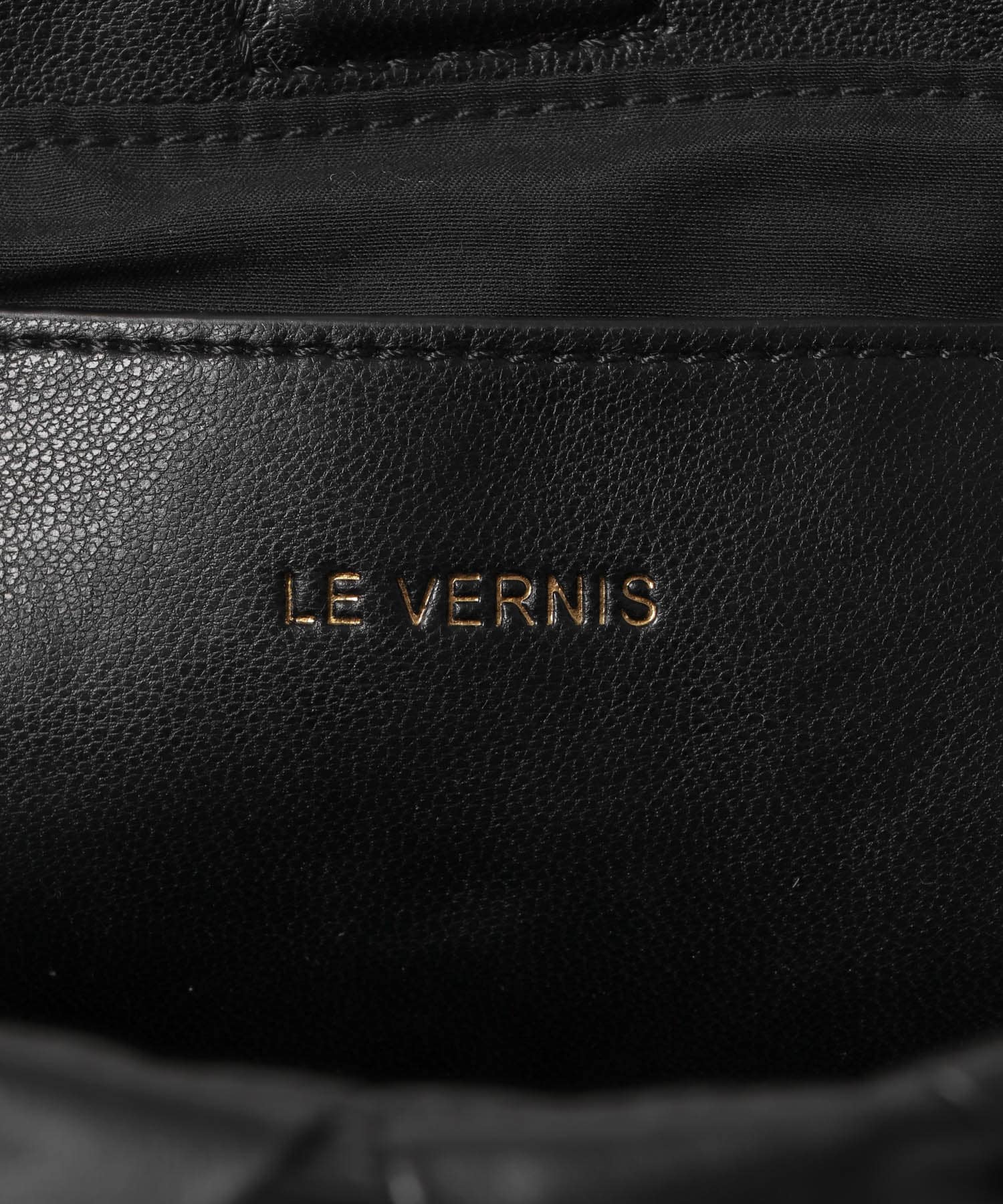 LE VERNIS　Momo mini bag ブラック -